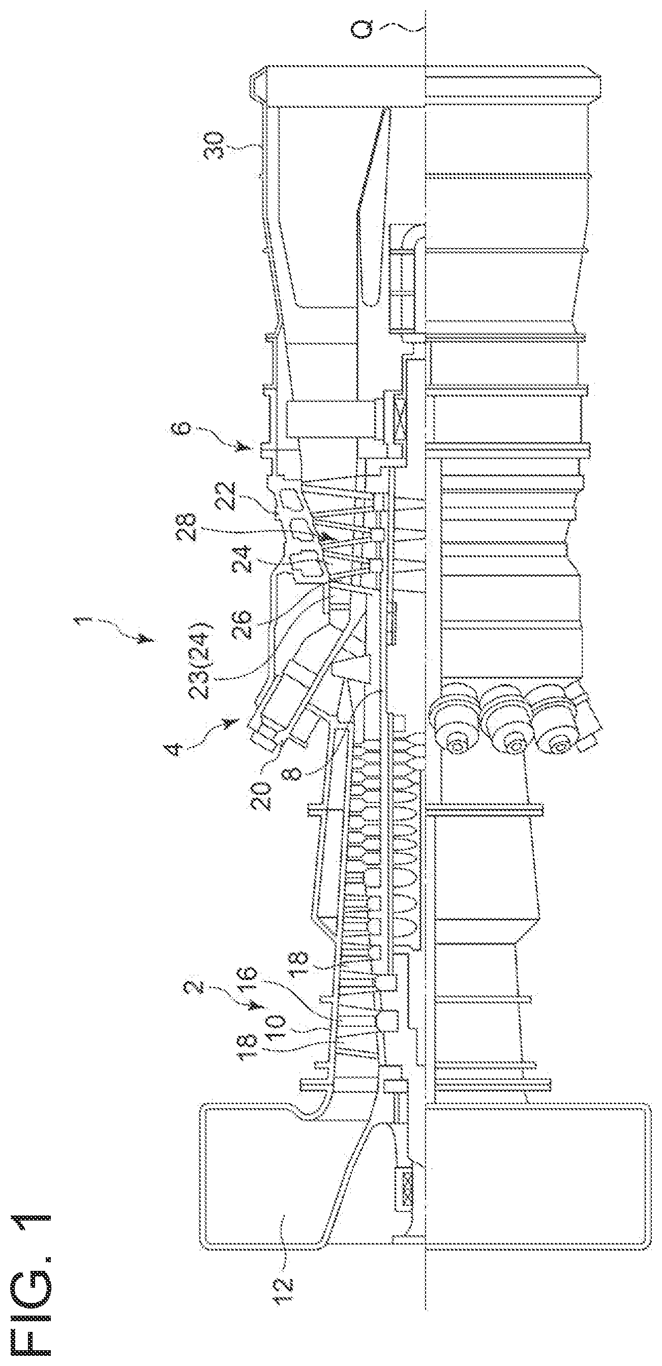 Patent US11774101 — Combustion tube and combustor for gas turbine, and gas turbine — Figure 1