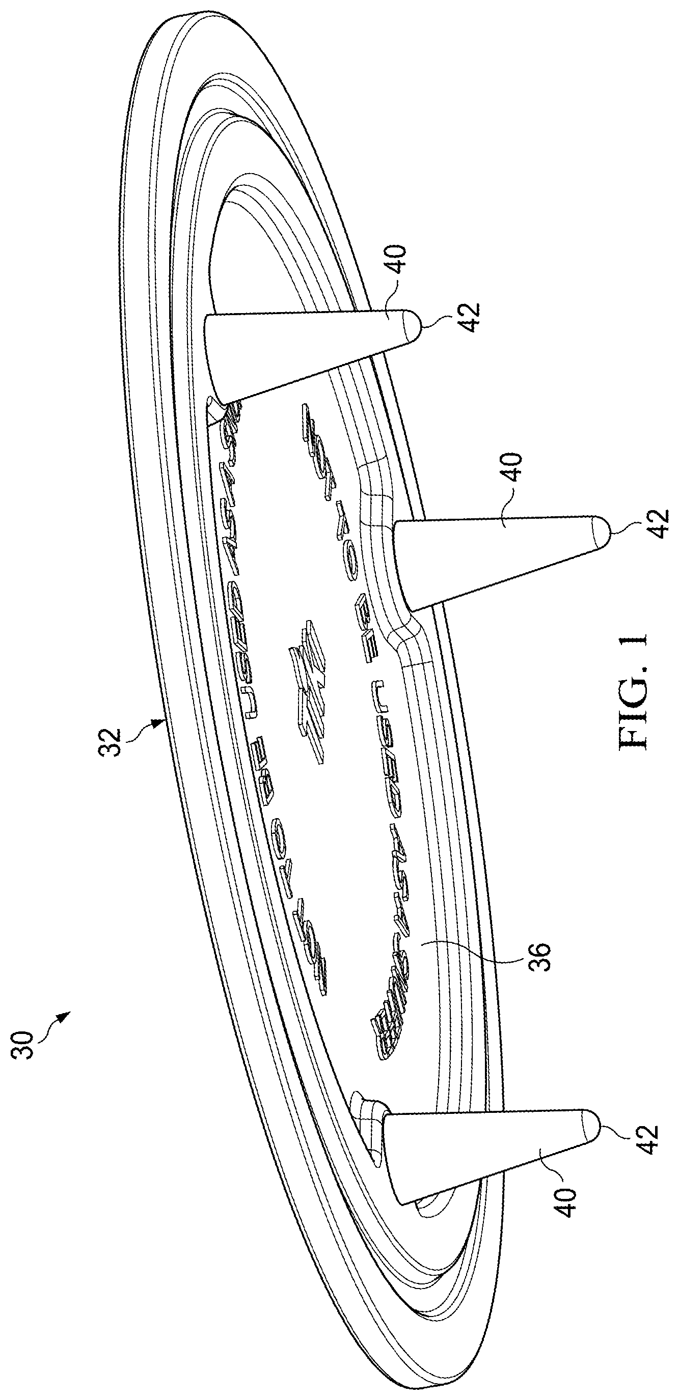 Patent US11774110 — Fire pit tabletop accessory — Figure 1