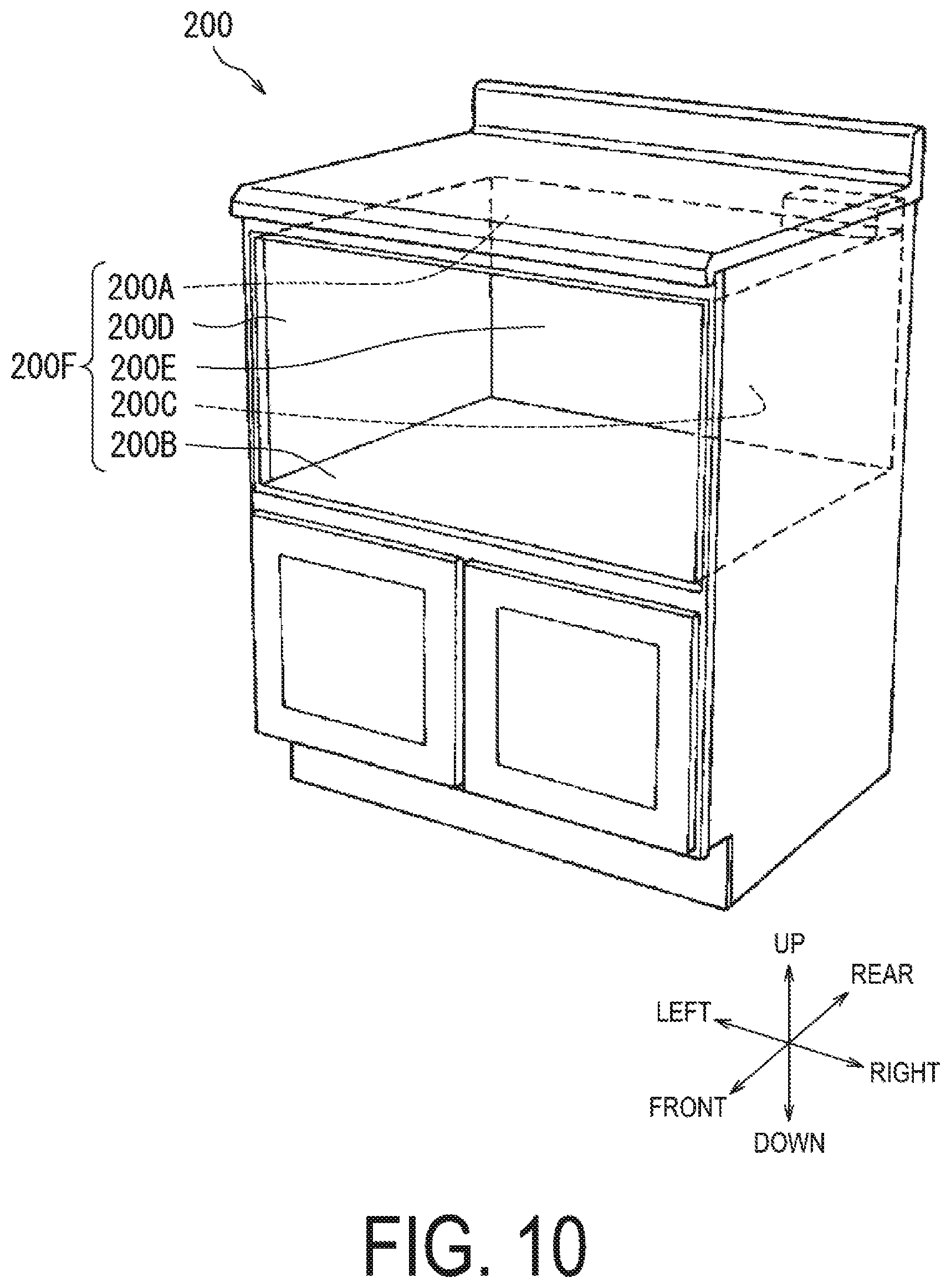 Patent US11774112 Figure 10 – Heating cooking apparatus