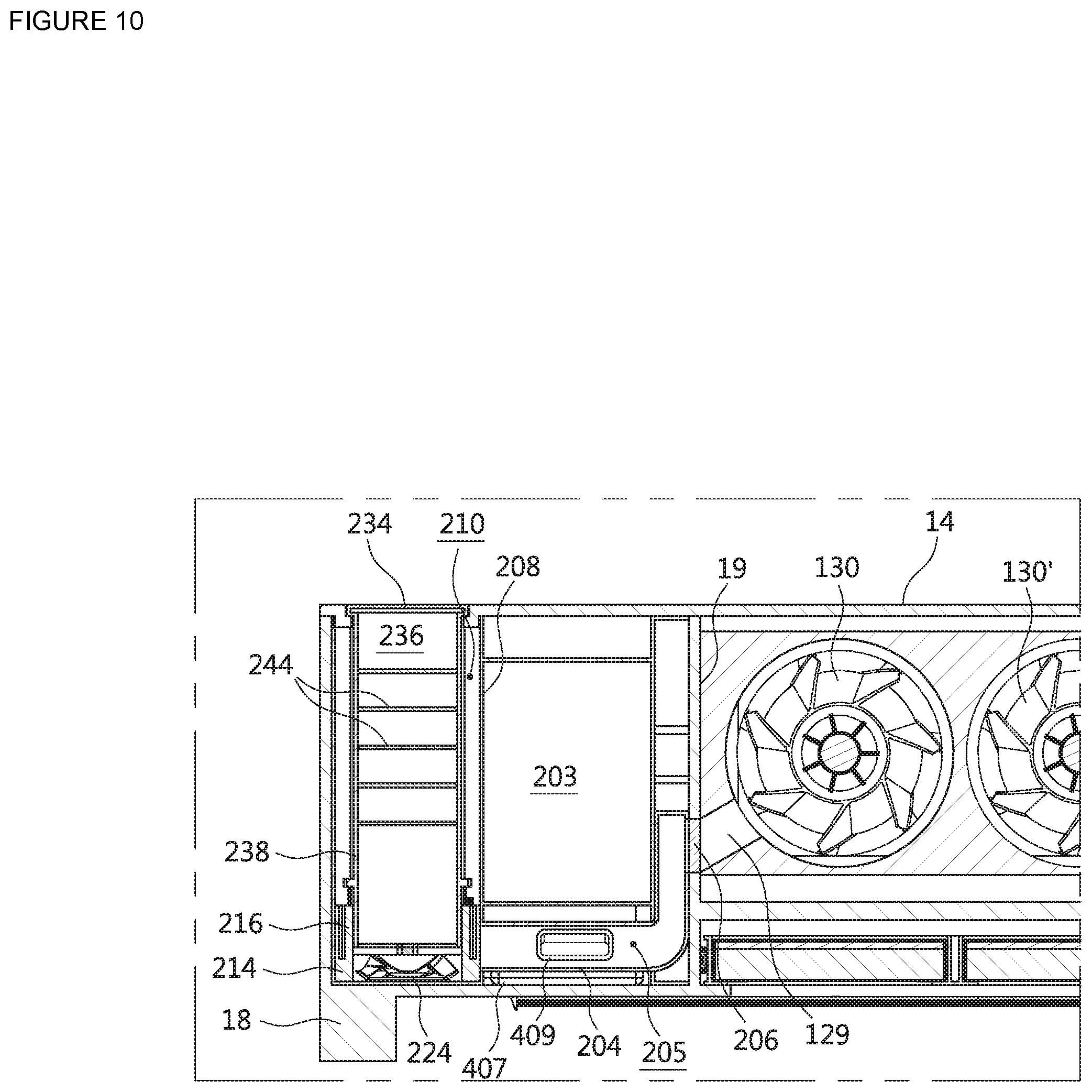 Patent US11774113 Figure 11 – Air management apparatus or device