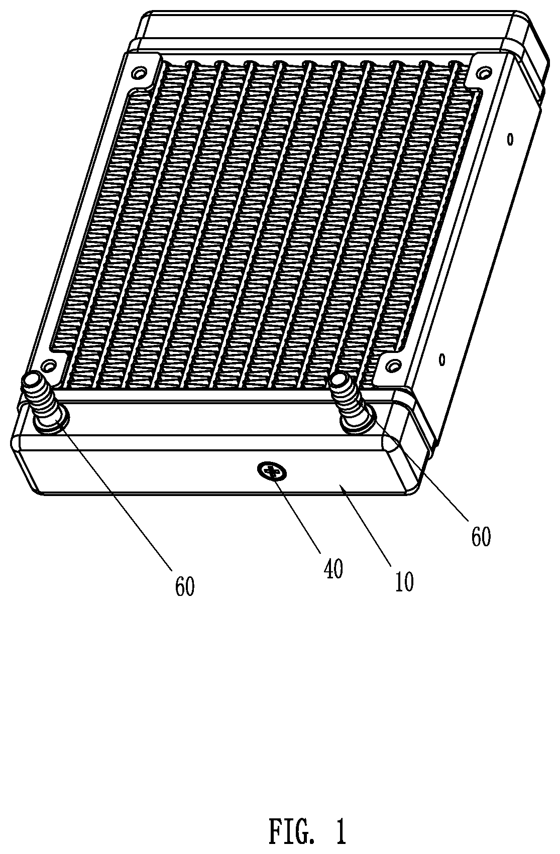 Patent US11774163 — Integrally-formed liquid collecting box structure and method for manufacturing the same — Figure 1