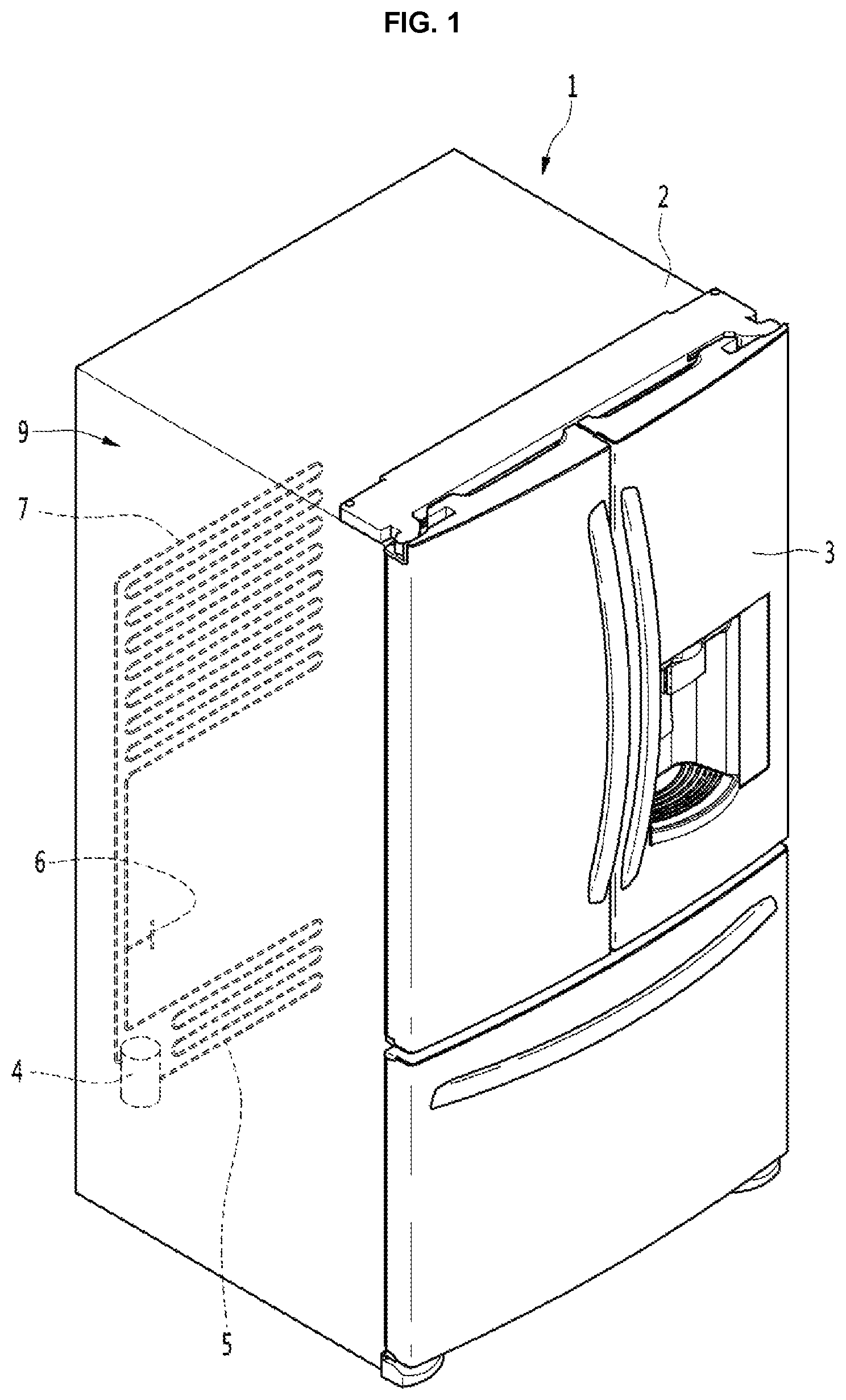 Patent US11774167 Figure 1 – Vacuum adiabatic body and refrigerator