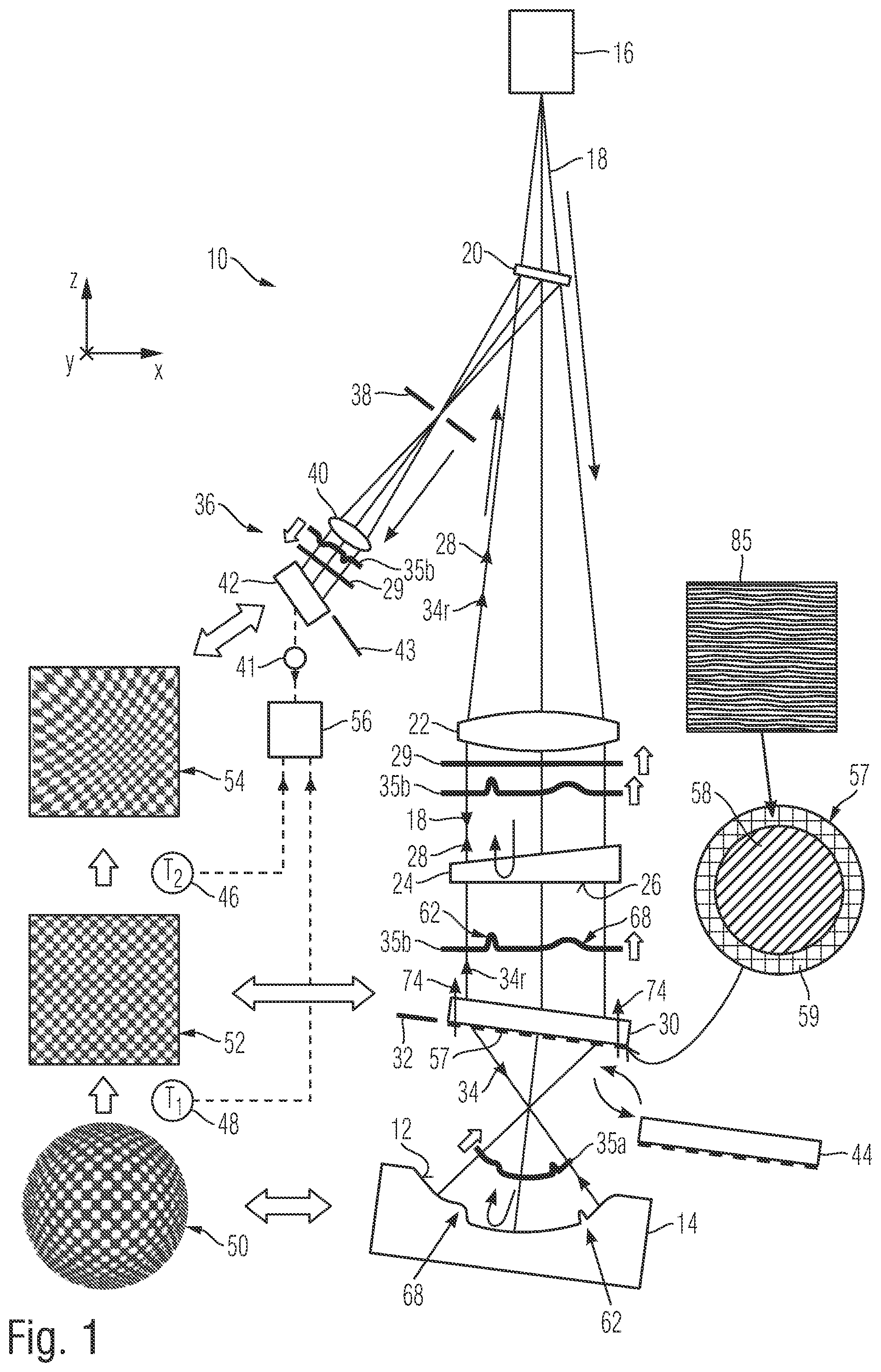 Patent US11774237 — Method for calibrating a measuring apparatus — Figure 1