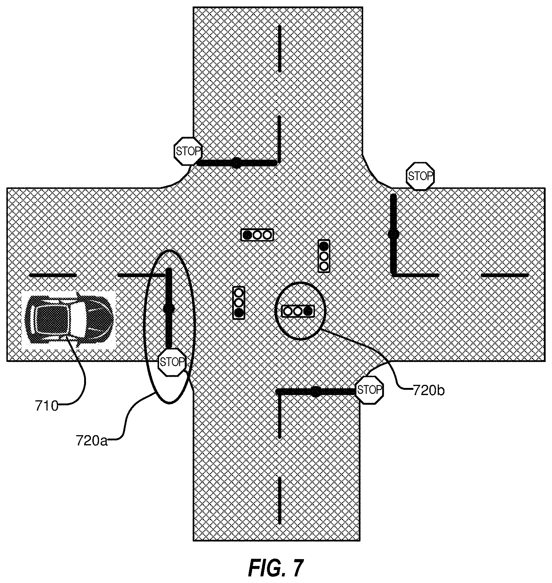 Patent US11774250 Figure 7 – Using high definition maps for generating synthetic sensor data for autonomous vehicles