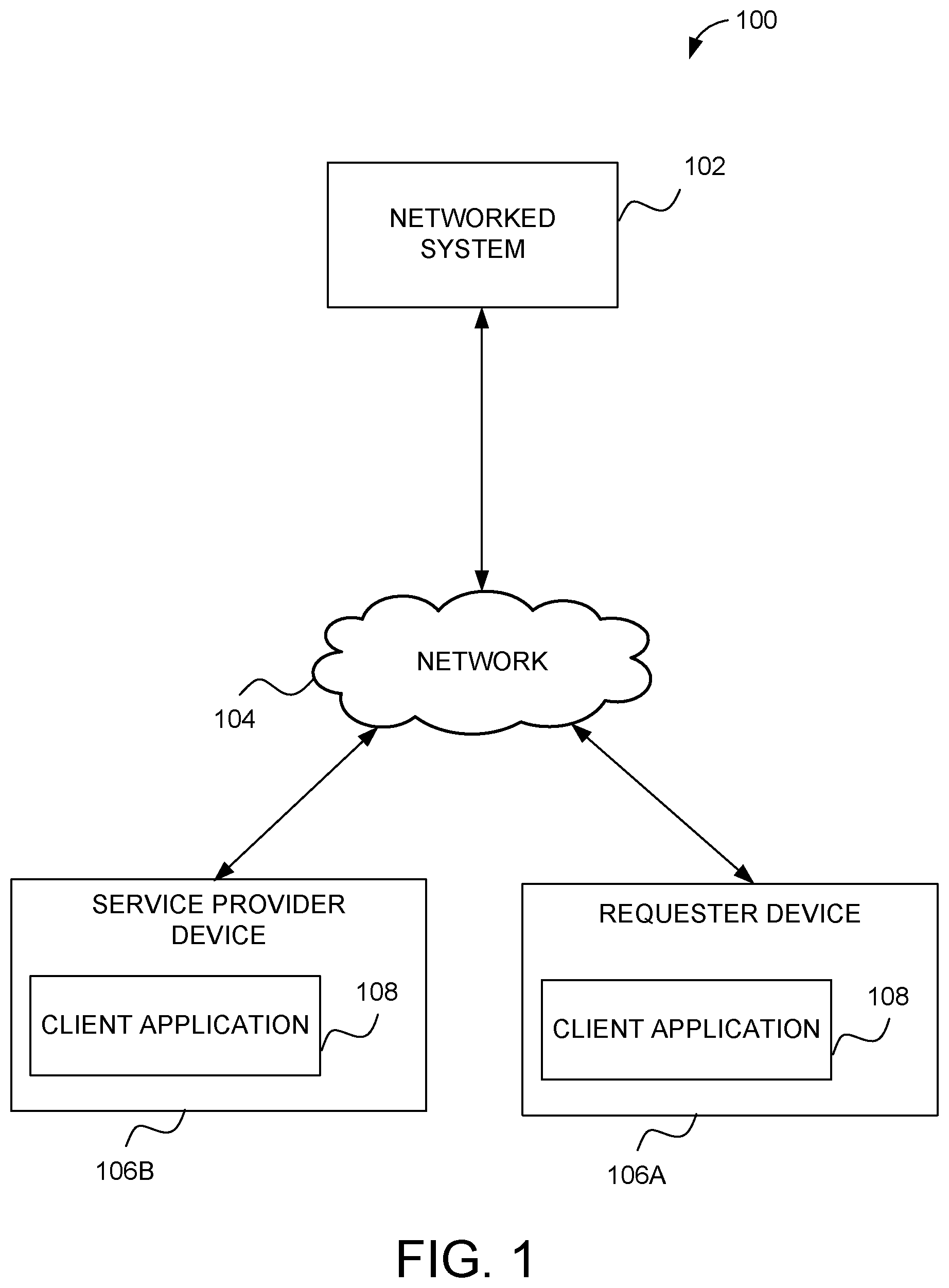 Patent US11774256 — User control of alternate routes — Figure 1