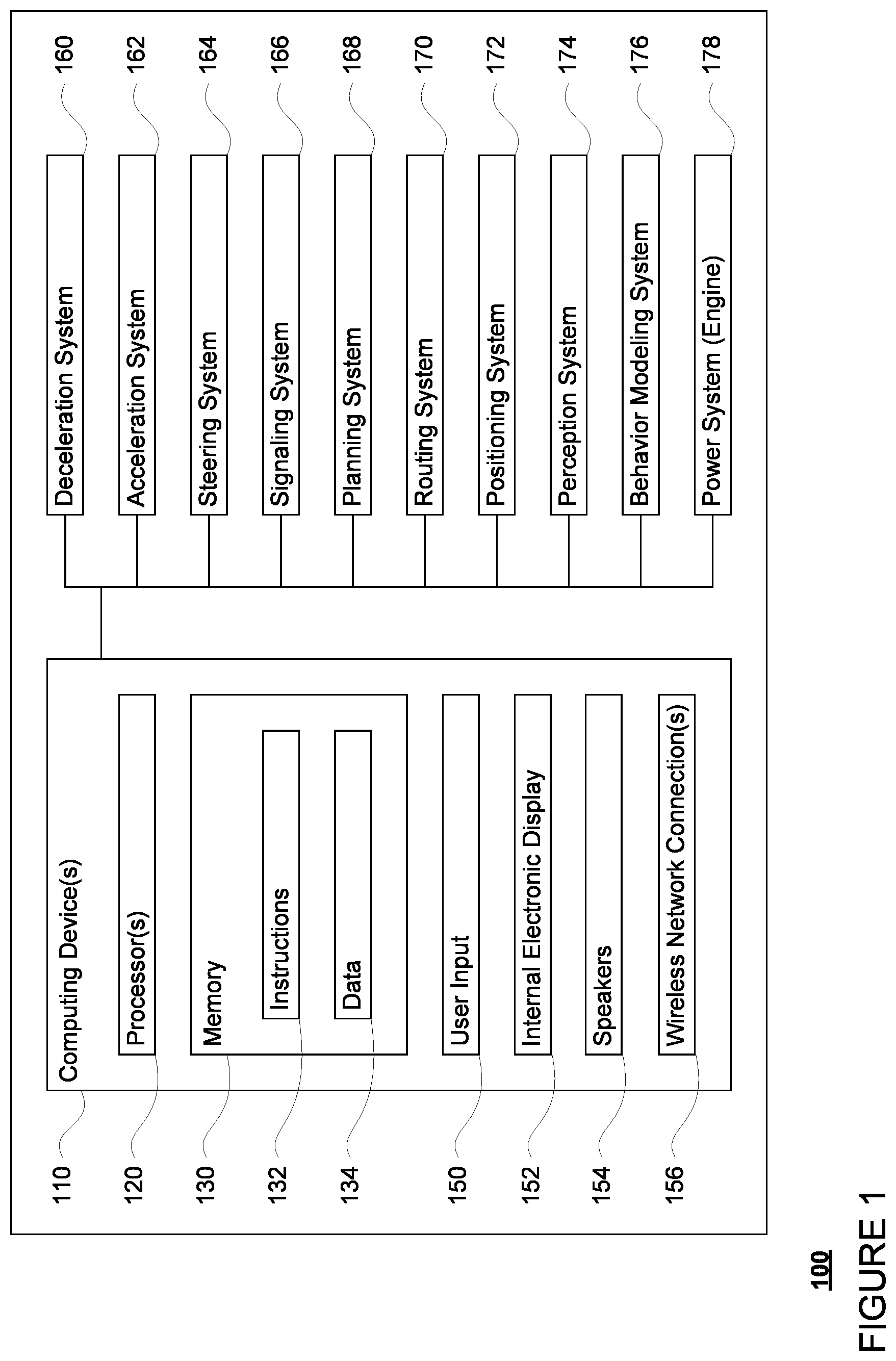 Patent US11774259 — Mapping off-road entries for autonomous vehicles — Figure 1
