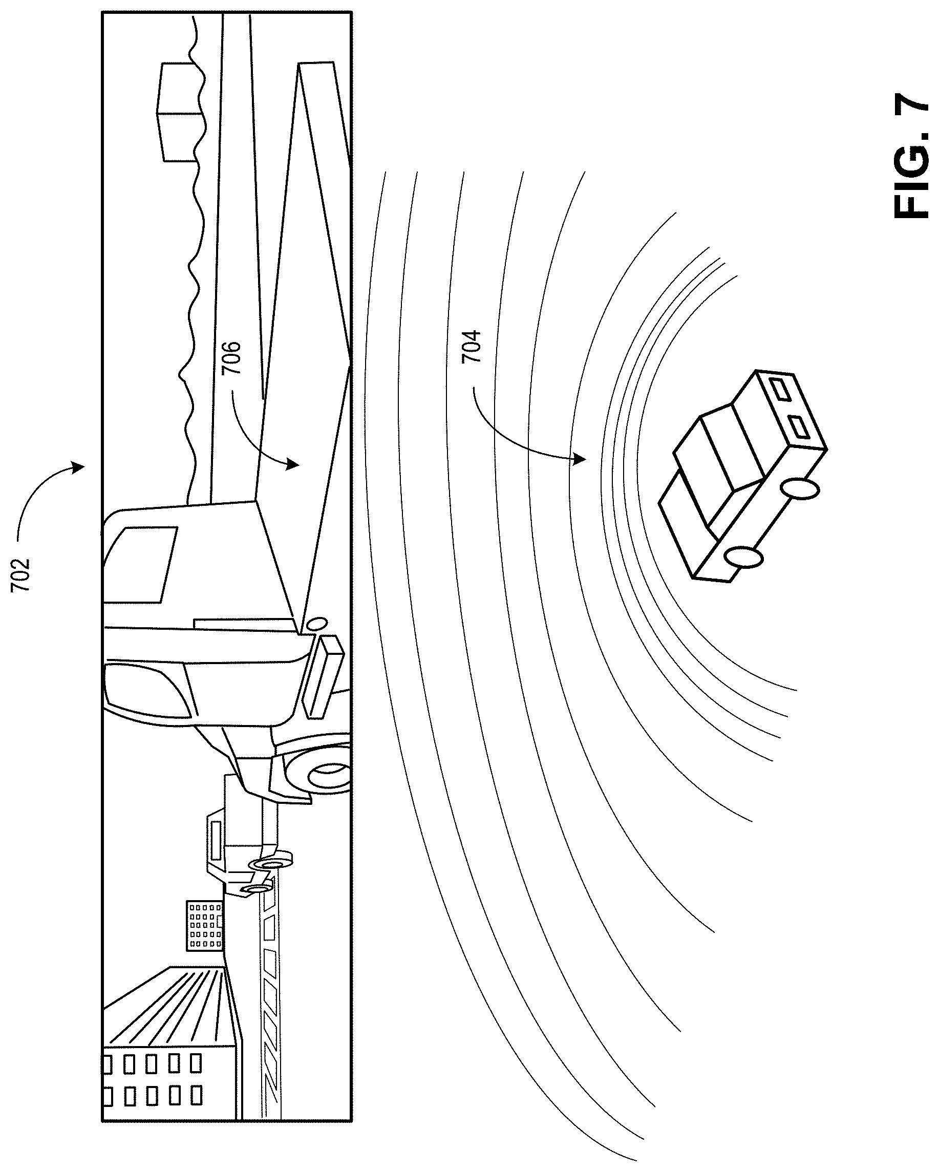 Patent US11774261 Figure 7 – Automatic annotation of environmental features in a map during navigation of a vehicle