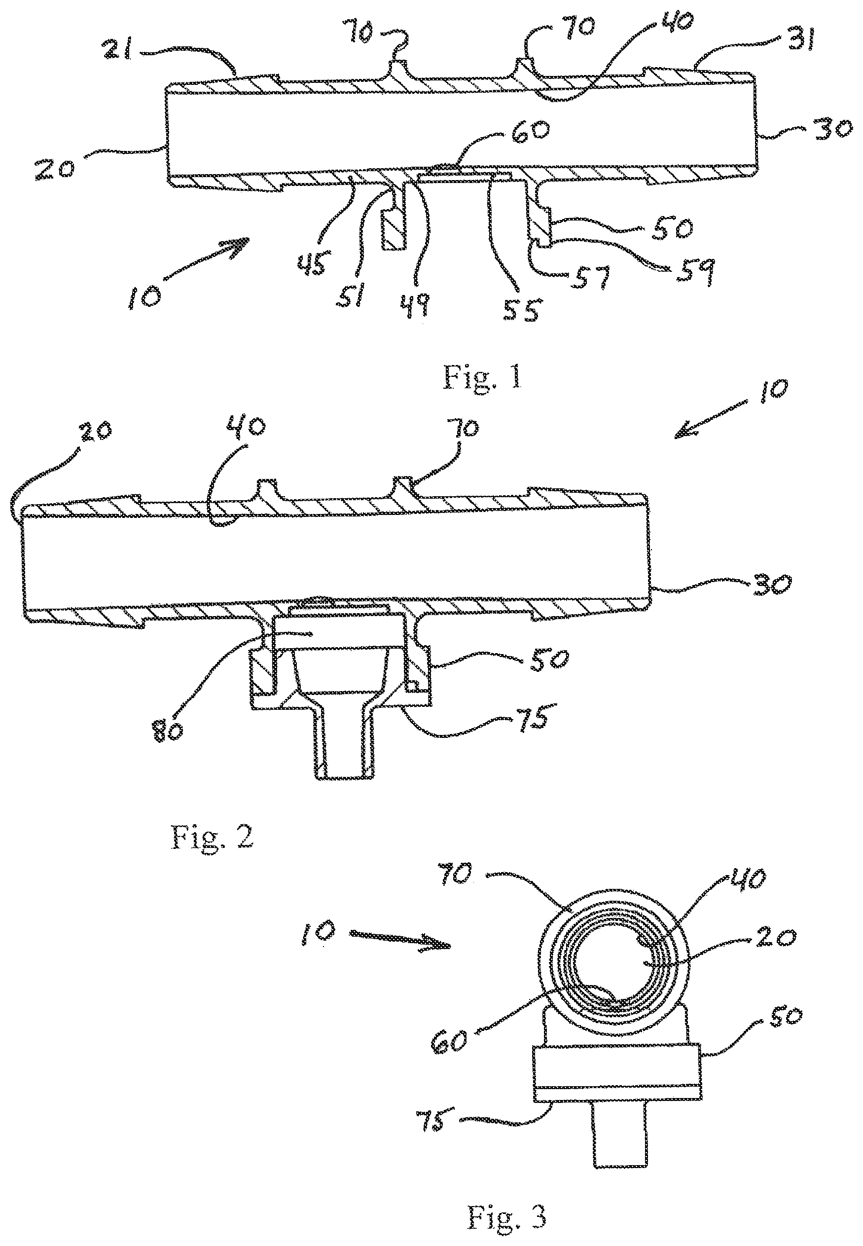 Patent US11774272 — Universal sensor fitting for process applications — Figure 1