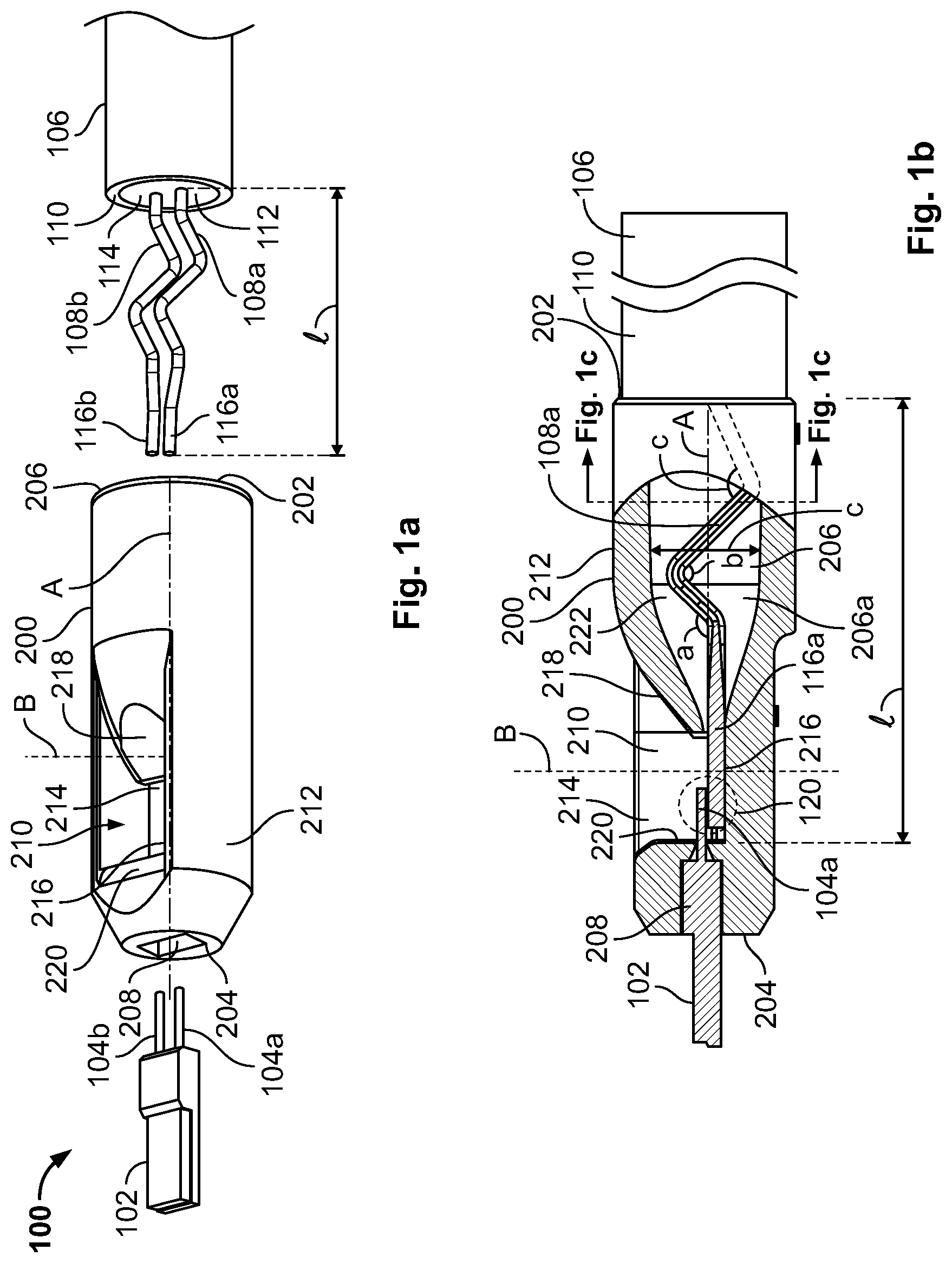 Patent US11774299 — Temperature sensor and a method for assembling such a temperature sensor — Figure 1