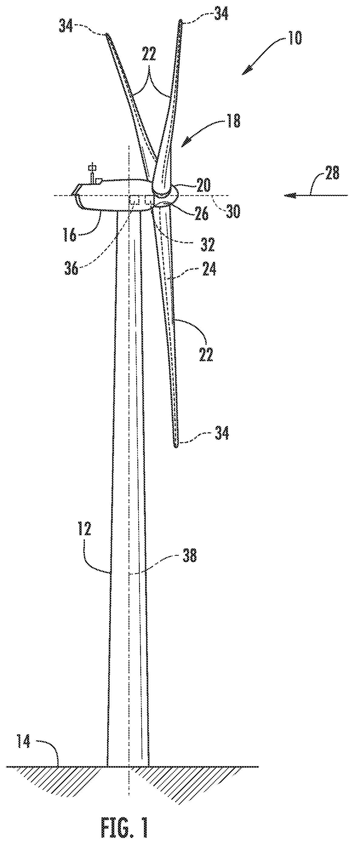 Patent US11774324 — System and method for detecting actual slip in a coupling of a rotary shaft — Figure 1