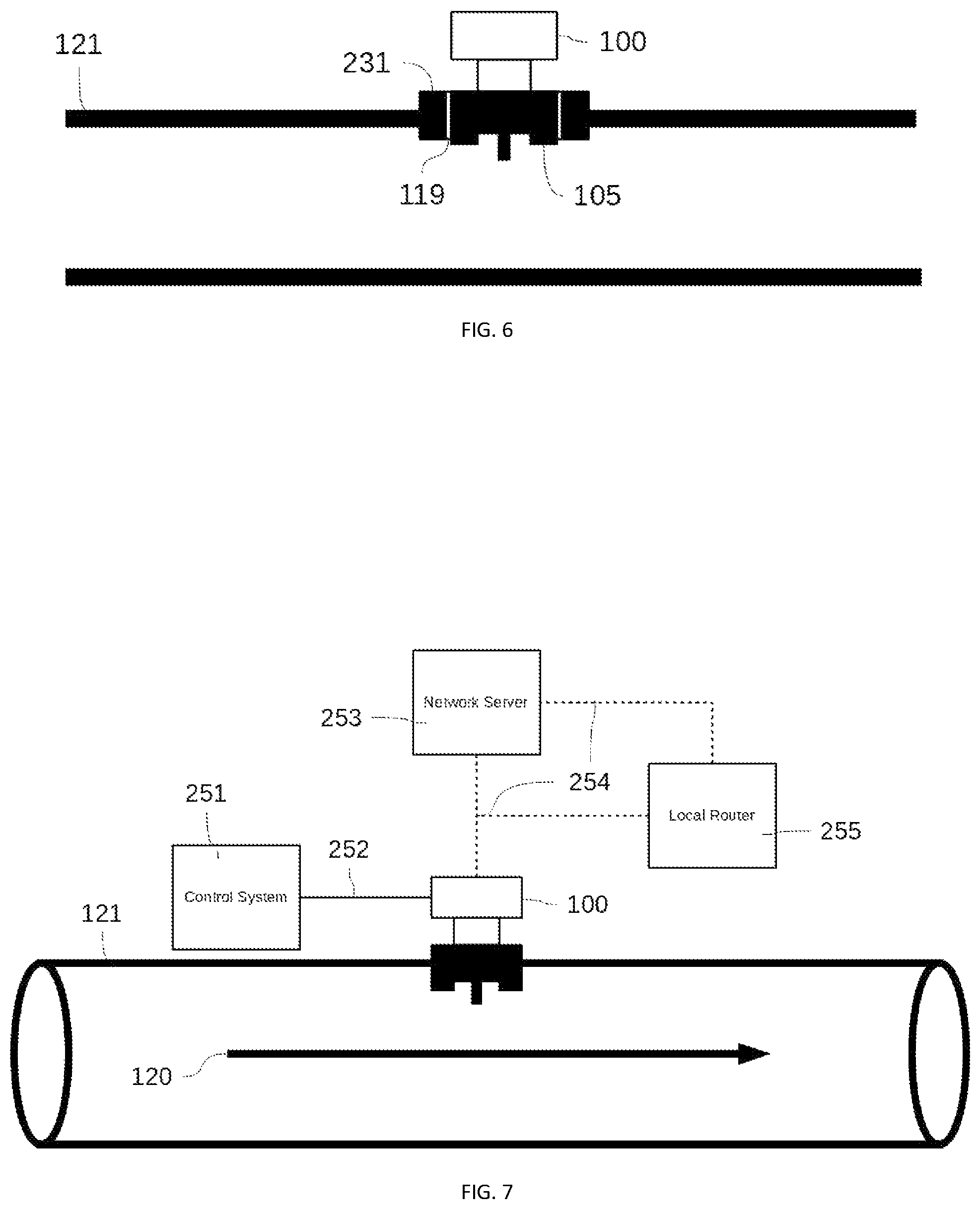 Patent US11774337 Figure 5 – Device and method for fluid and equipment monitoring