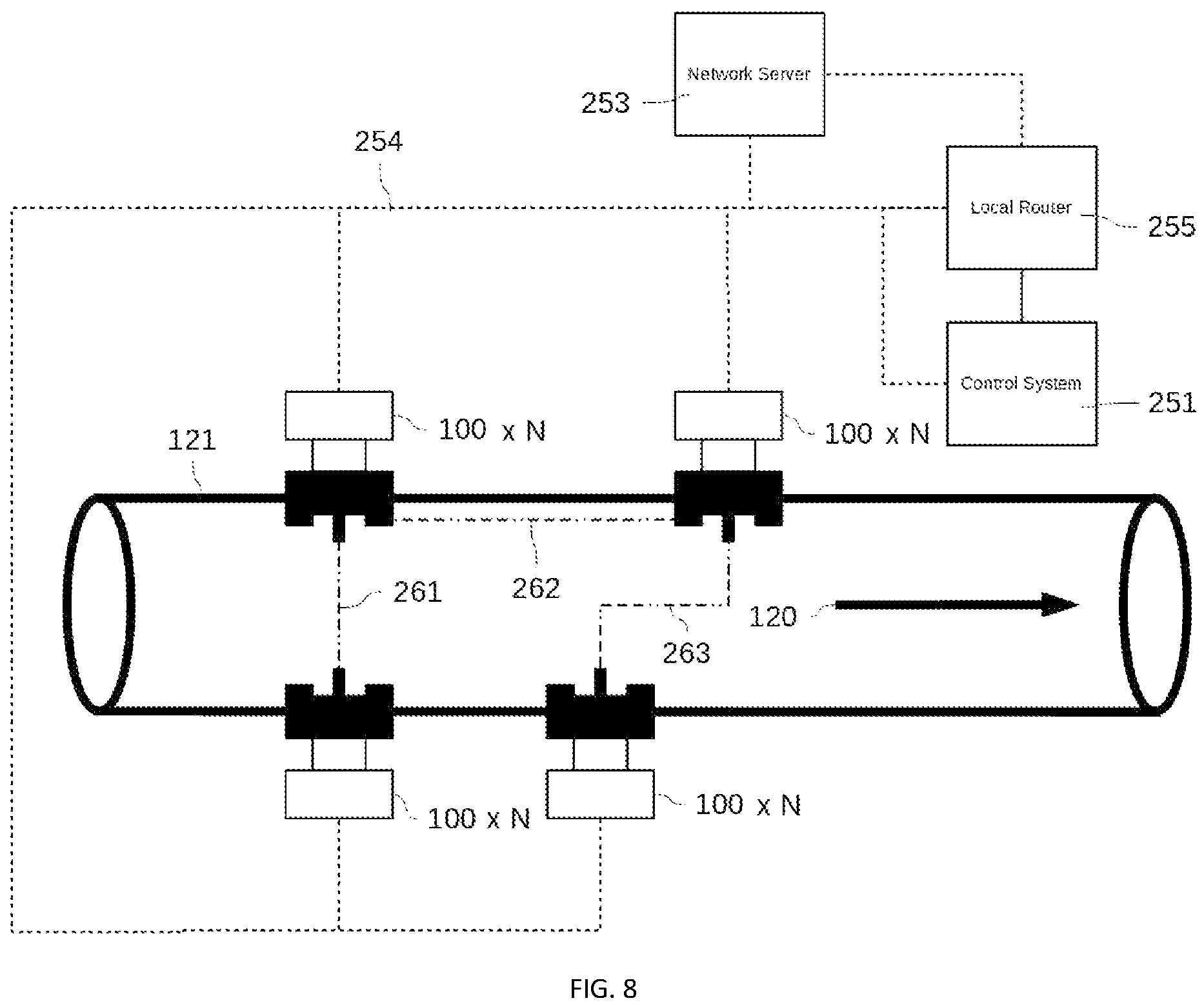 Patent US11774337 Figure 6 – Device and method for fluid and equipment monitoring