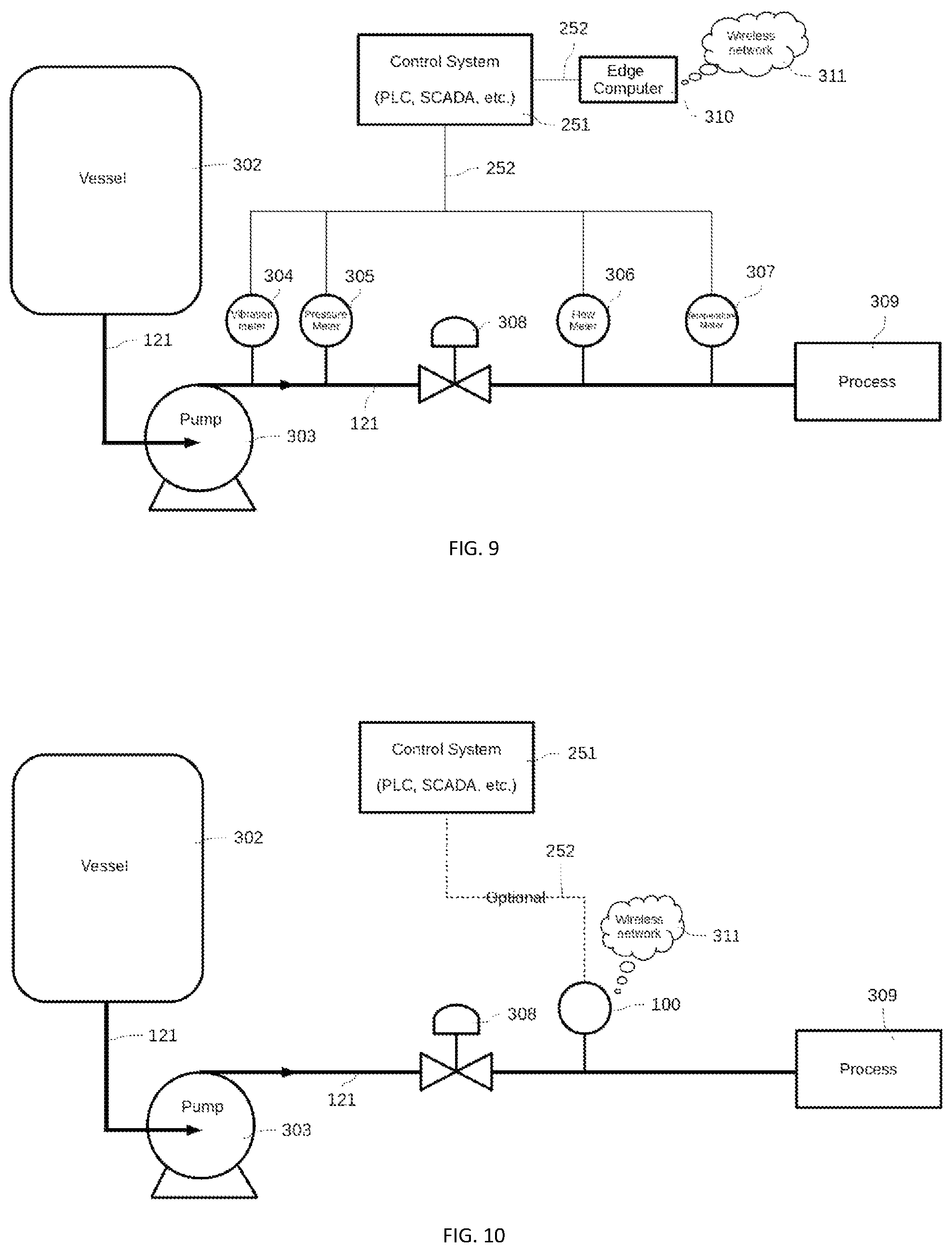 Patent US11774337 Figure 7 – Device and method for fluid and equipment monitoring