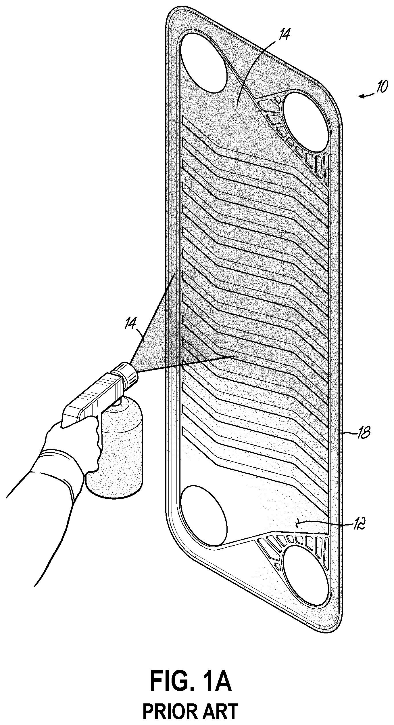 Patent US11774368 — Light table apparatus and methods for inspecting heat exchanger plates for defects using light — Figure 1