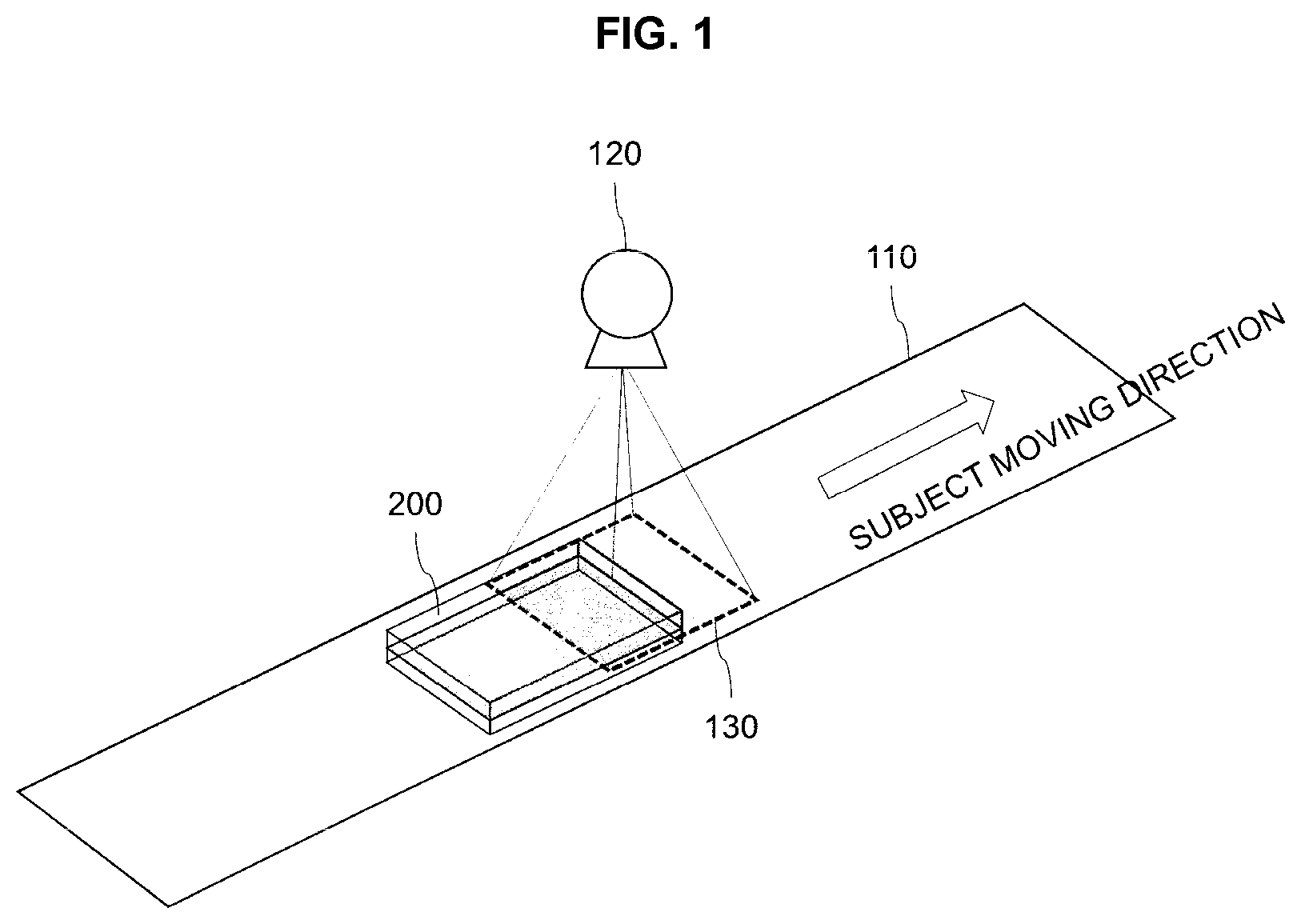 Patent US11774377 — Real-time inline digital tomosynthesis system — Figure 1
