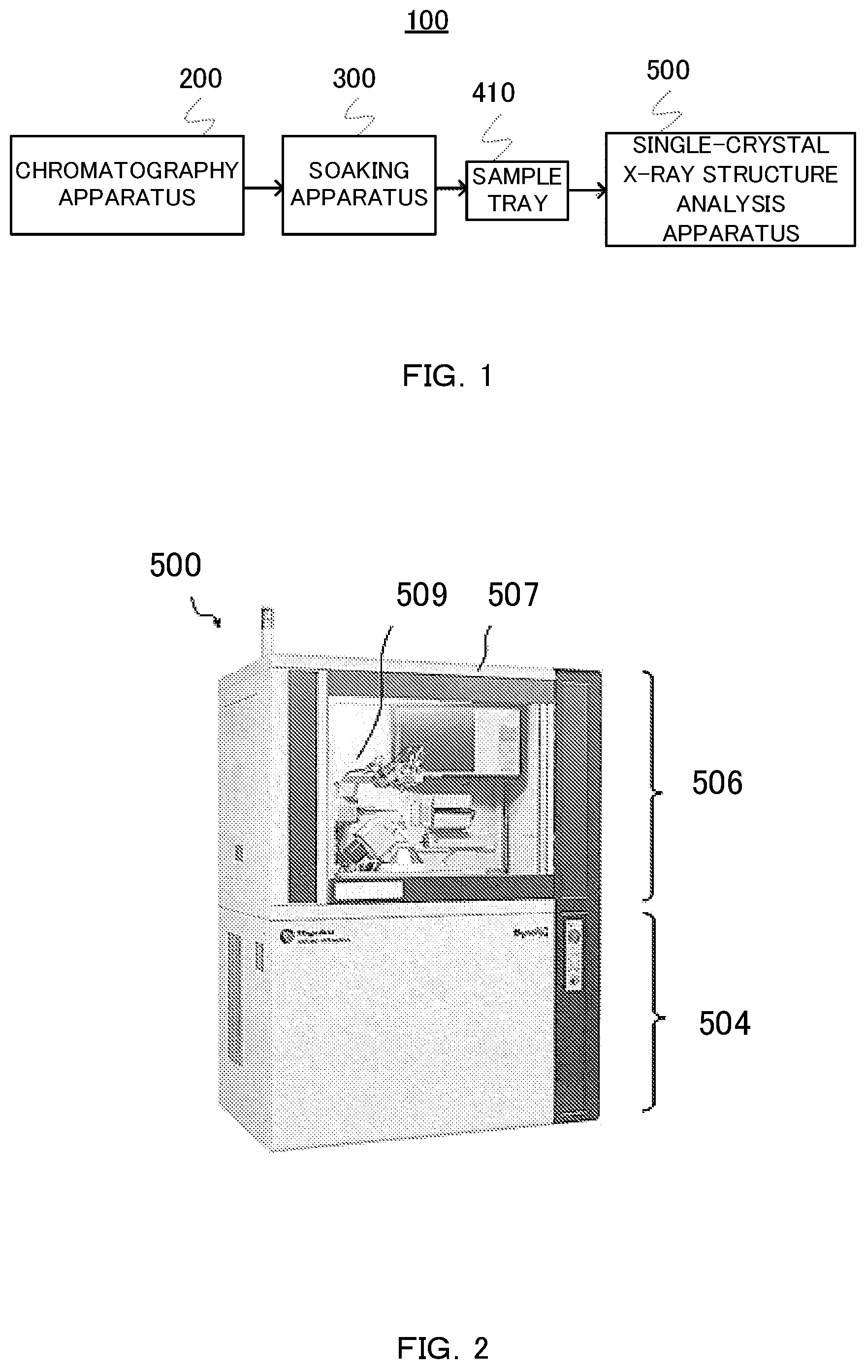 Patent US11774379 — Soaking machine and soaking method of sample for single-crystal X-ray structure analysis — Figure 1