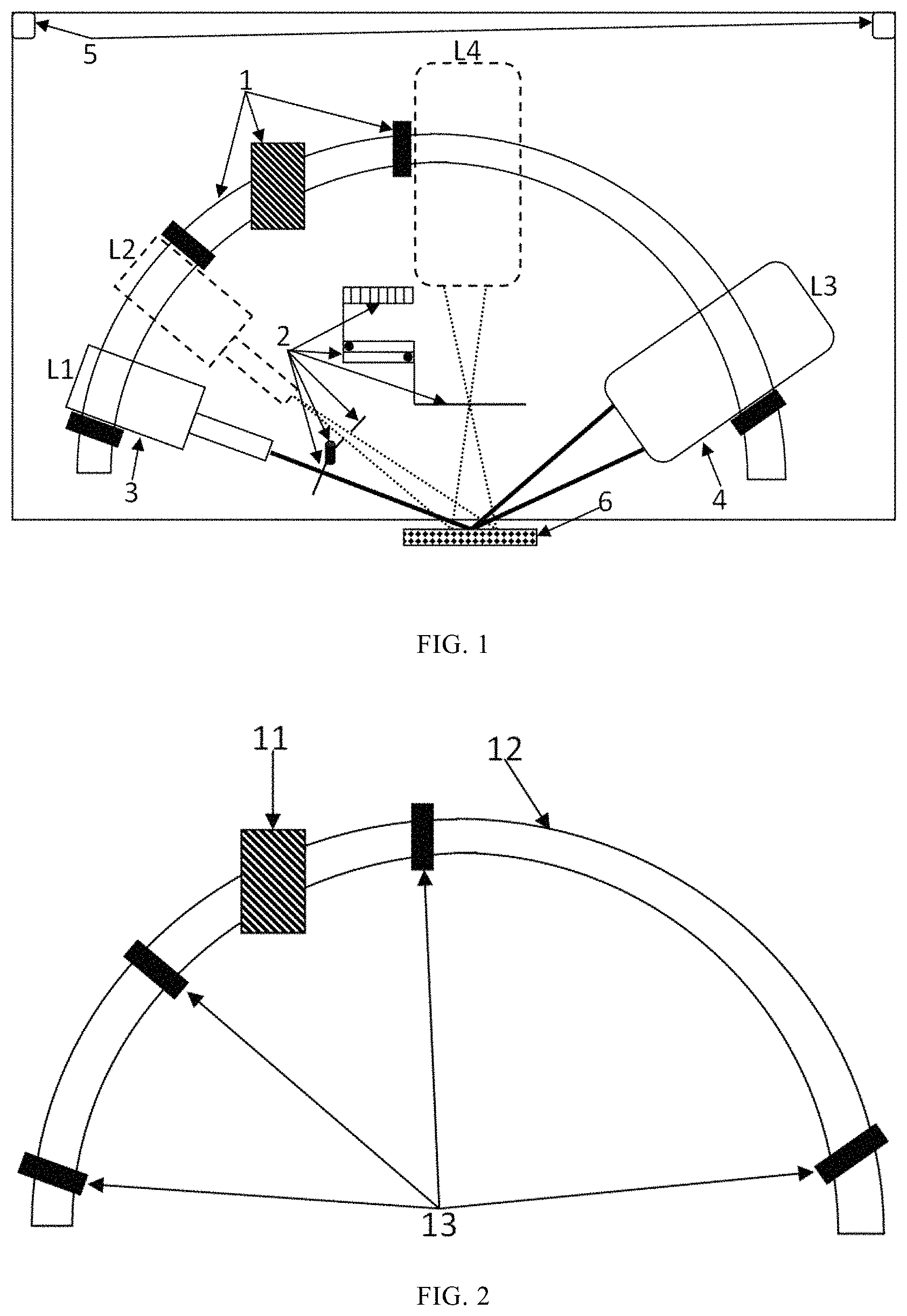 Patent US11774380 — Diffraction analysis device and method for full-field x-ray fluorescence imaging analysis — Figure 1