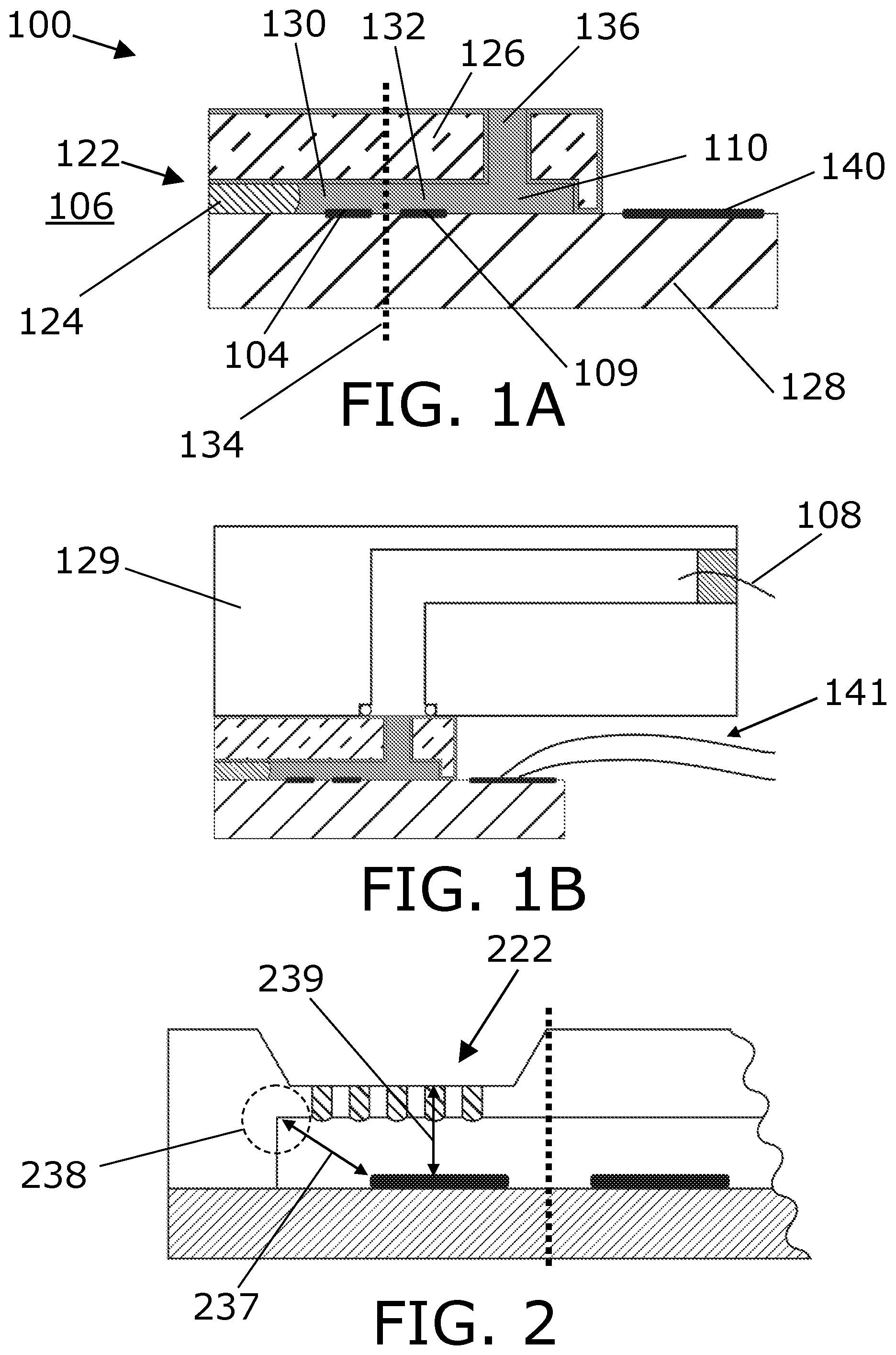 Patent US11774397 — Electrochemical sensor with thin film guard electrode — Figure 1