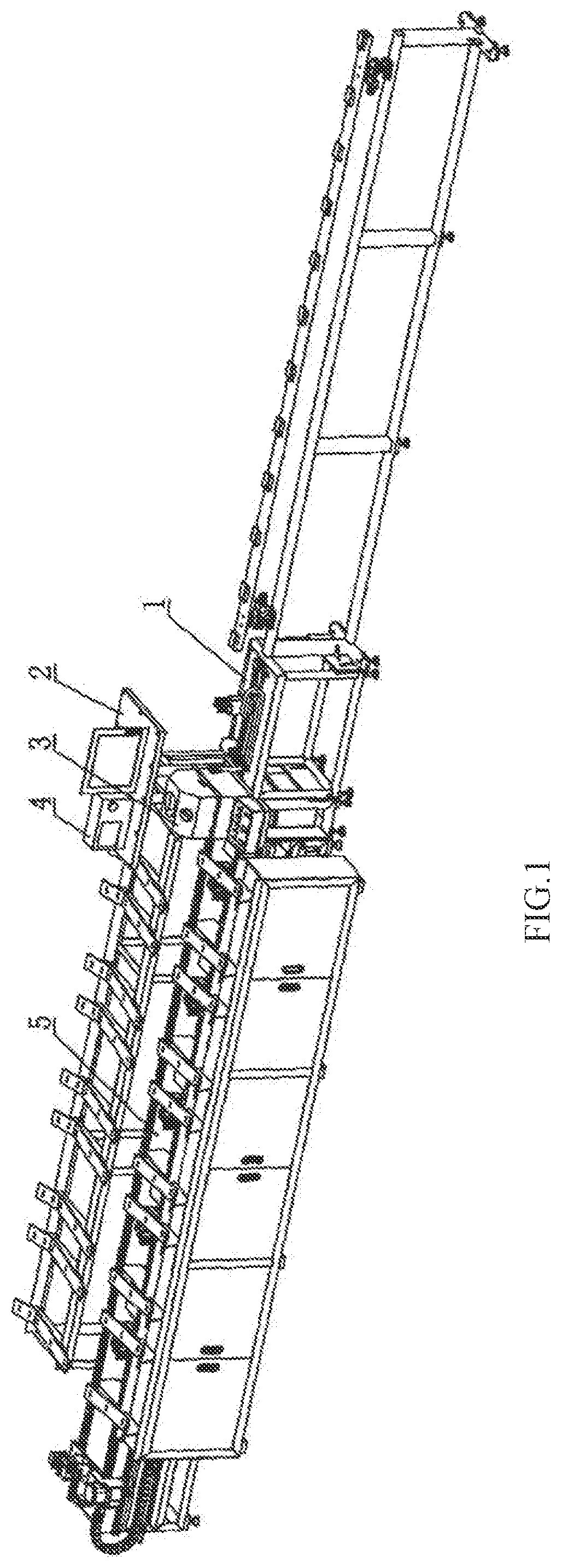 Patent US11774410 — Small-diameter wire/rod/tube ultrasonic detection system without end blind area — Figure 1