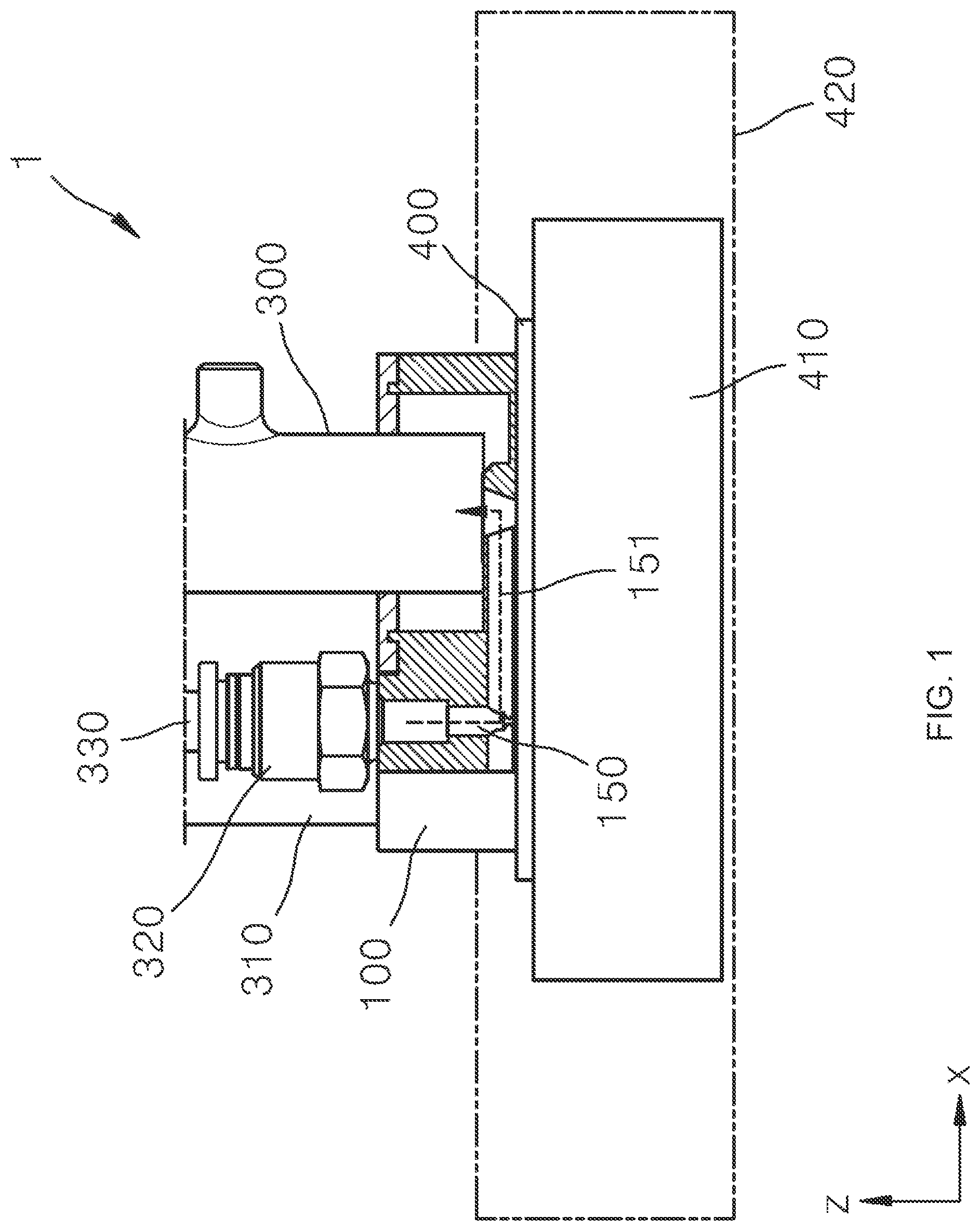 Patent US11774411 — Jig for supplying ultrasonic medium and apparatus for fast scanning with circulating ultrasonic medium — Figure 1