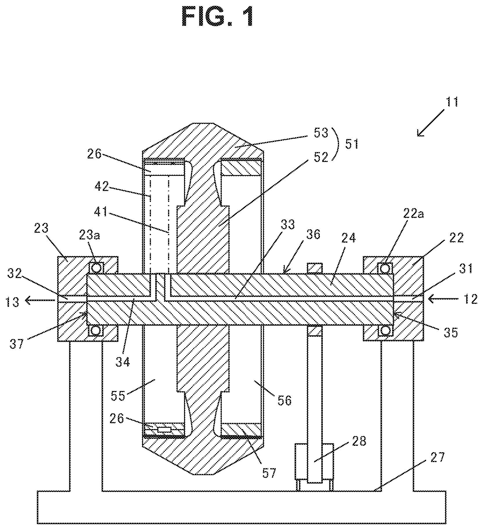 Patent US11774412 — Field flow fractionation device including mass balancer portion — Figure 1