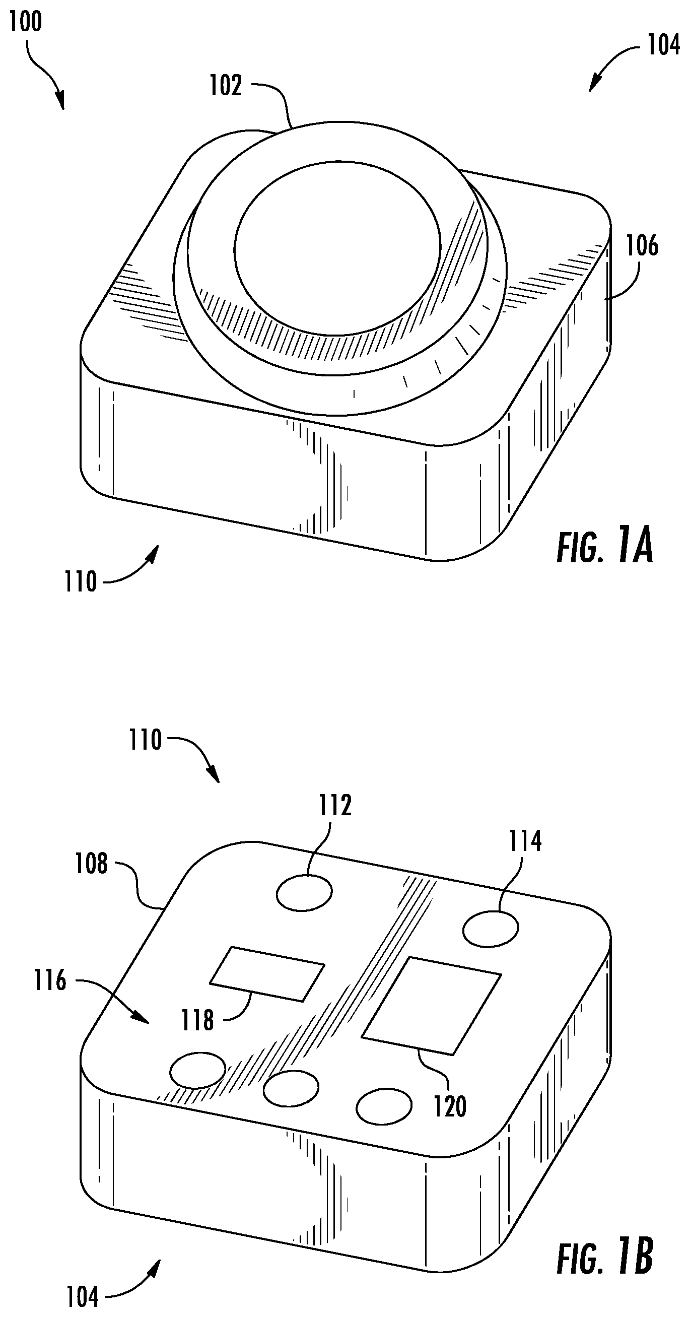 Patent US11774424 — Integrated sensor — Figure 1