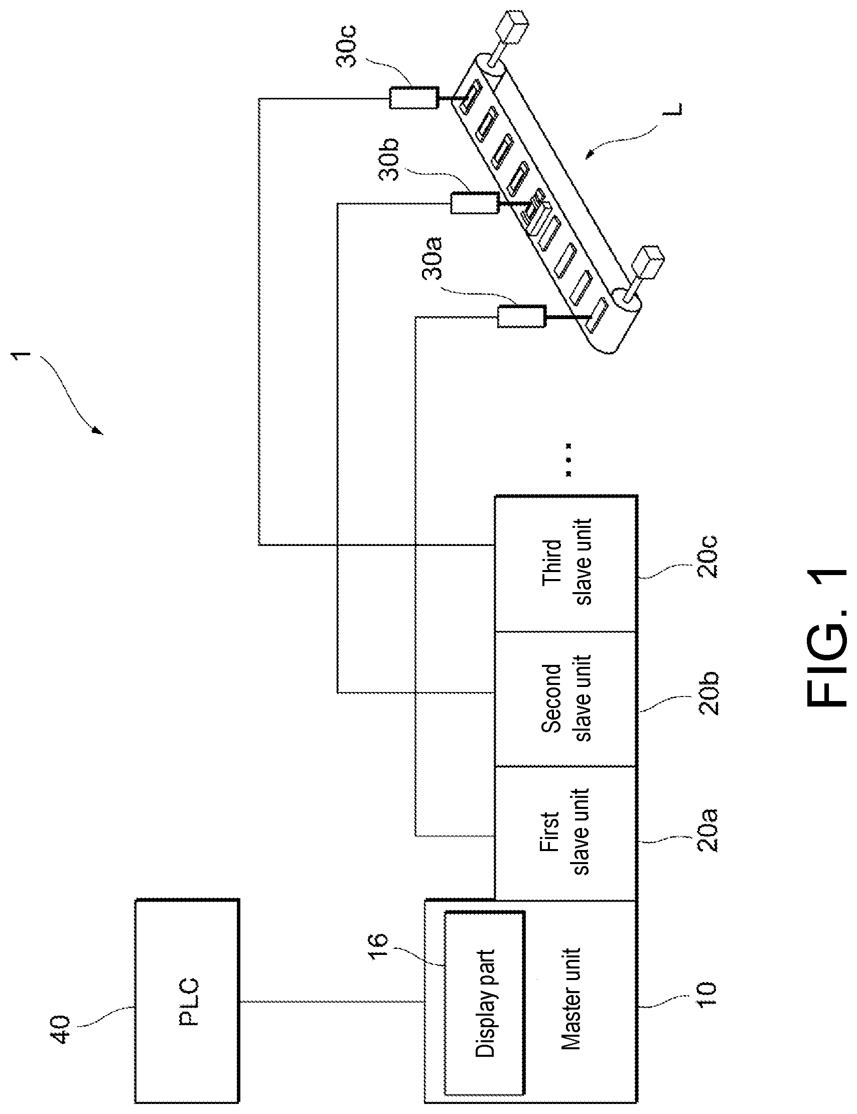 Patent US11774464 — Sensor system — Figure 1