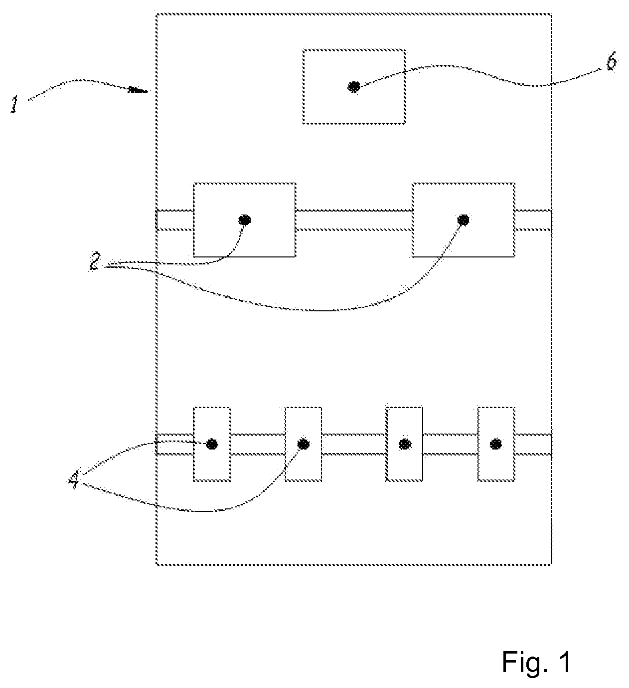 Patent US11774500 — Method and device for detecting the tripping of a disconnection unit, and electrical enclosure comprising such a device — Figure 1