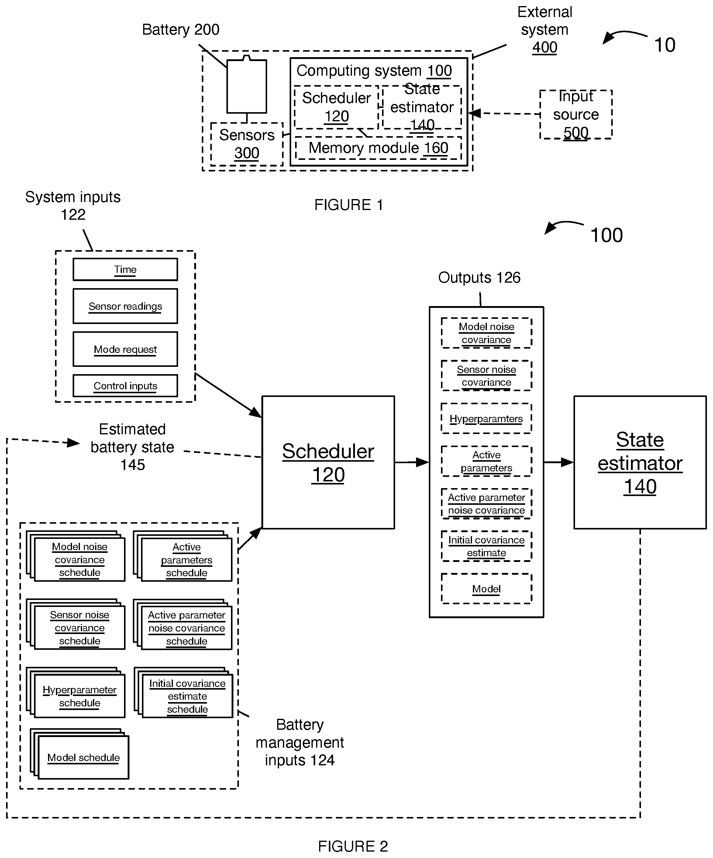 Patent US11774504 — System and method for battery management — Figure 1