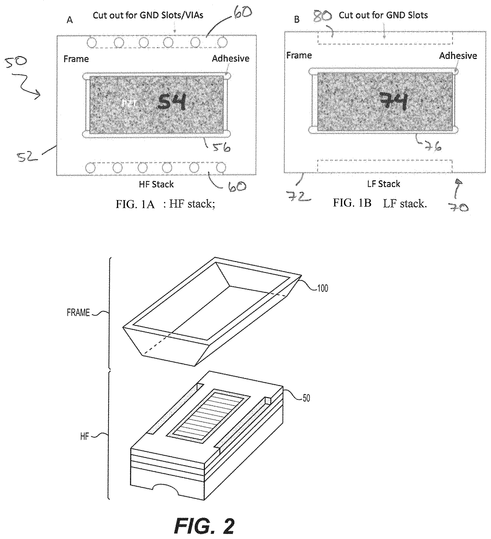 Patent US11774589 Figure 1 – Dual frequency ultrasound transducer