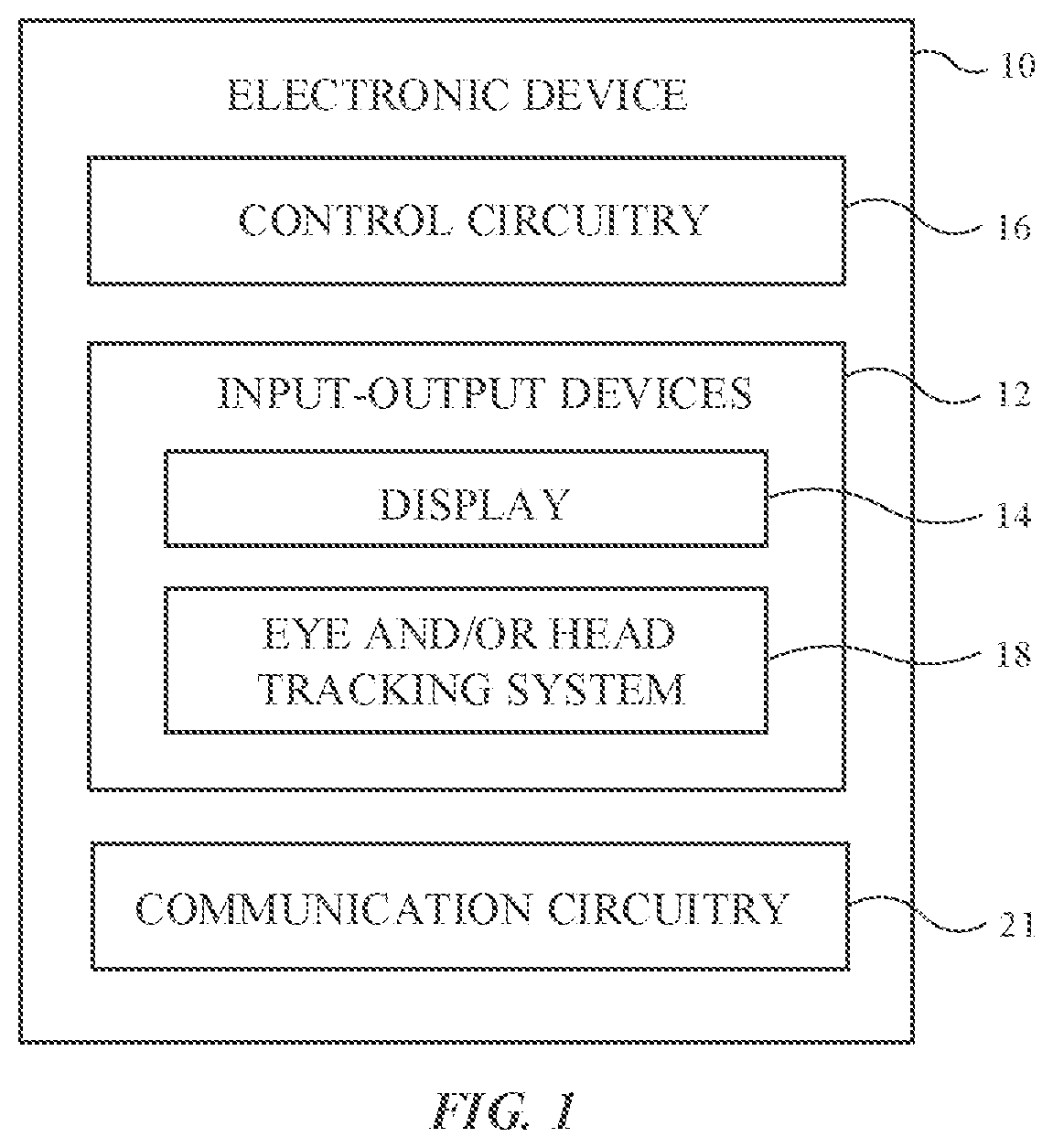 Patent US11774642 — Optical film arrangements for electronic device displays — Figure 1