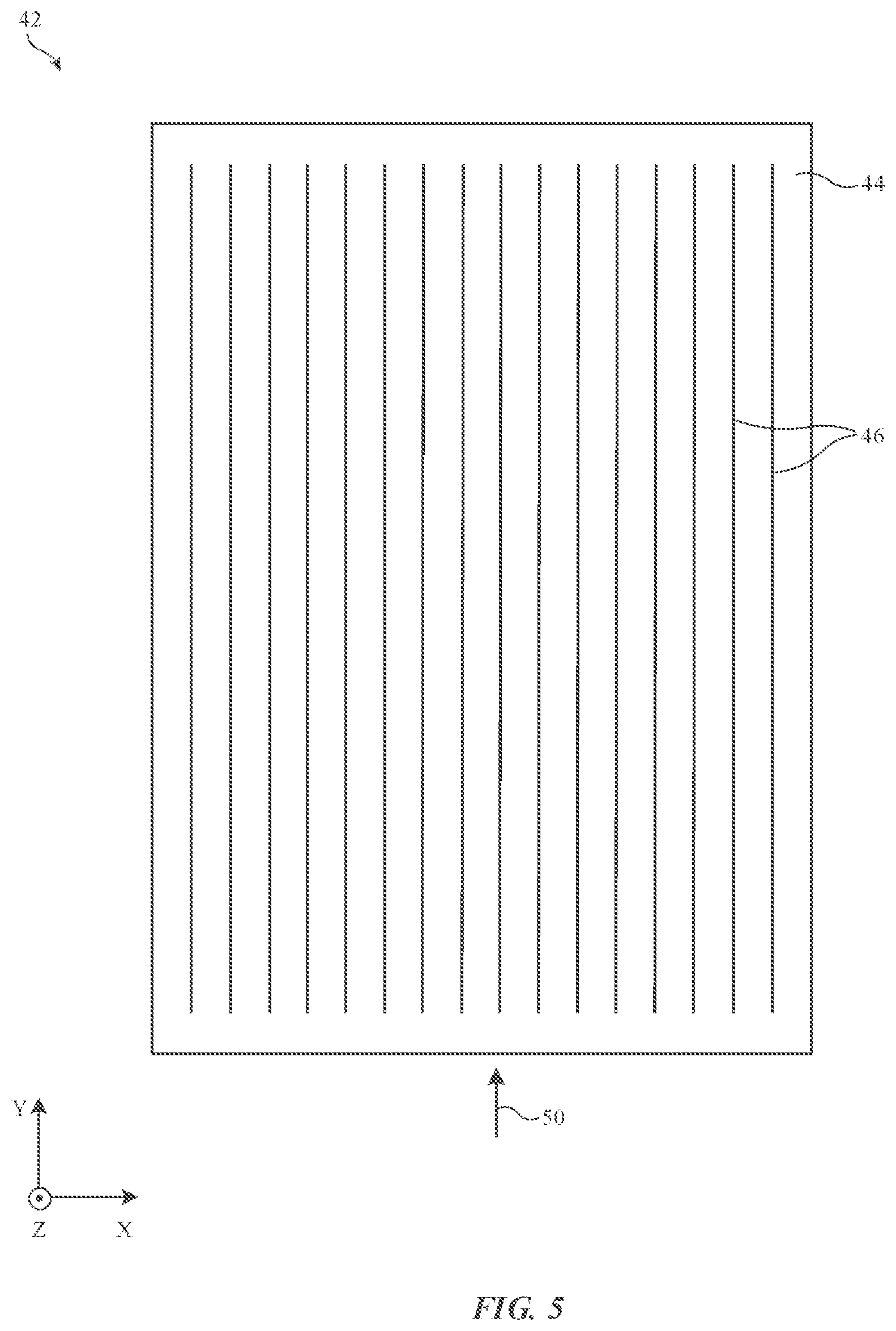 Patent US11774642 Figure 5 – Optical film arrangements for electronic device displays