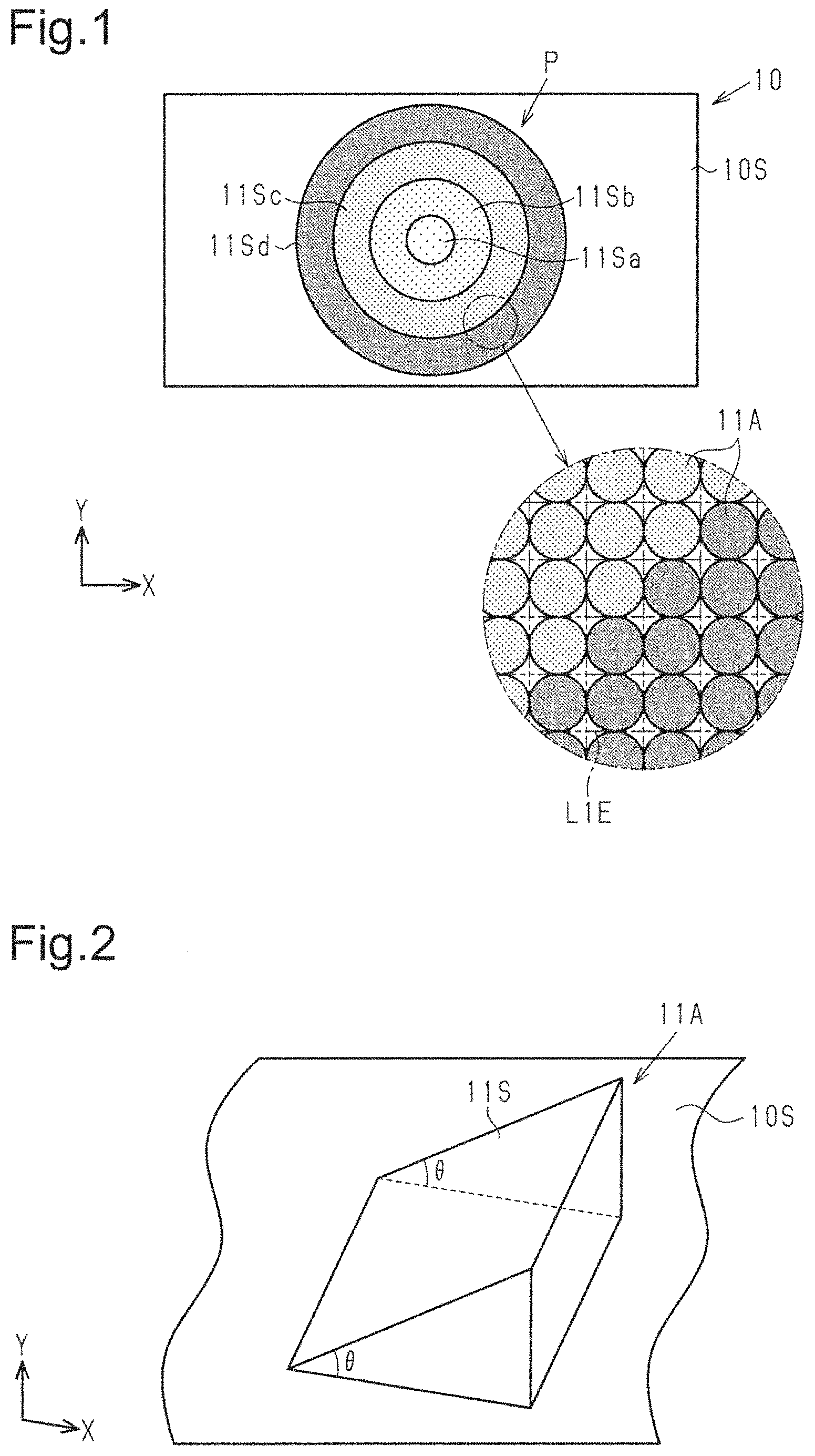 Patent US11774650 — Display body — Figure 1