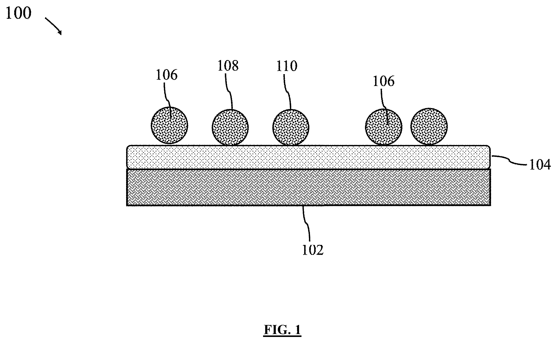 Patent US11774652 — Omni-spectral camouflage and thermoregulation composition — Figure 1