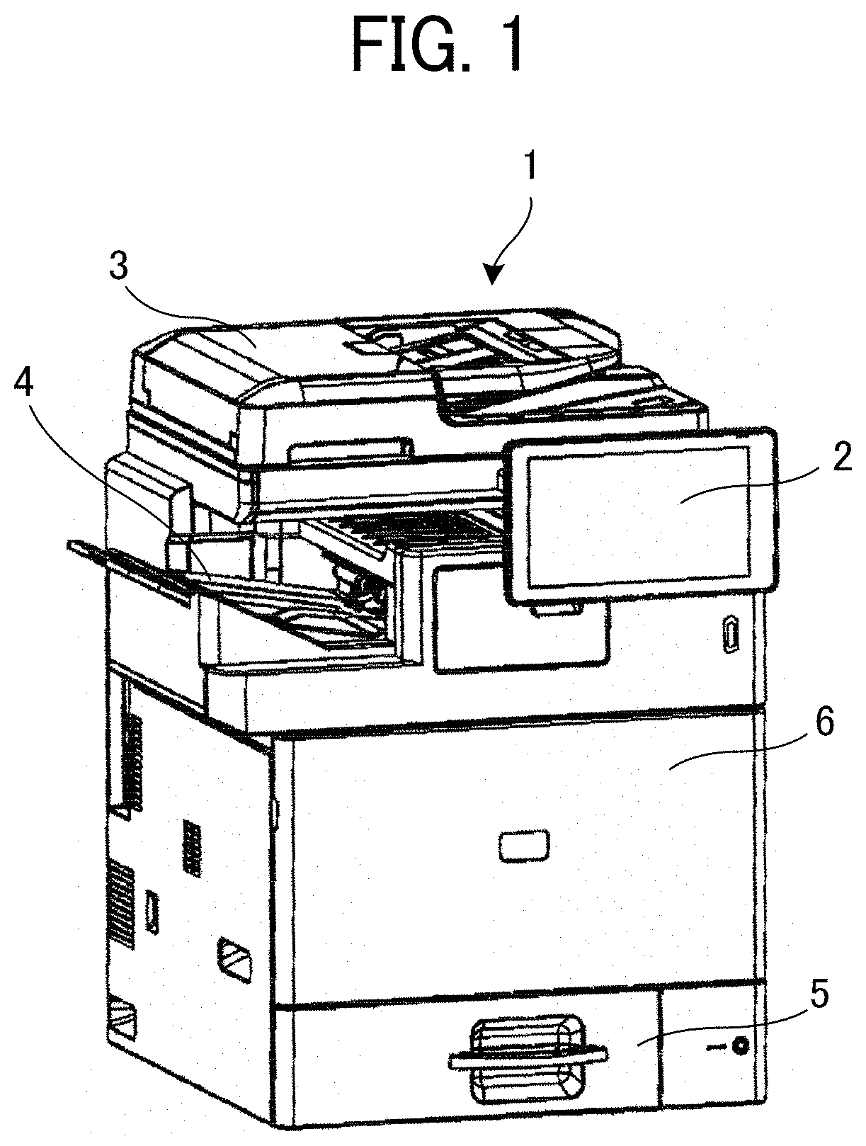Patent US11774659 — Display device and image forming apparatus — Figure 1