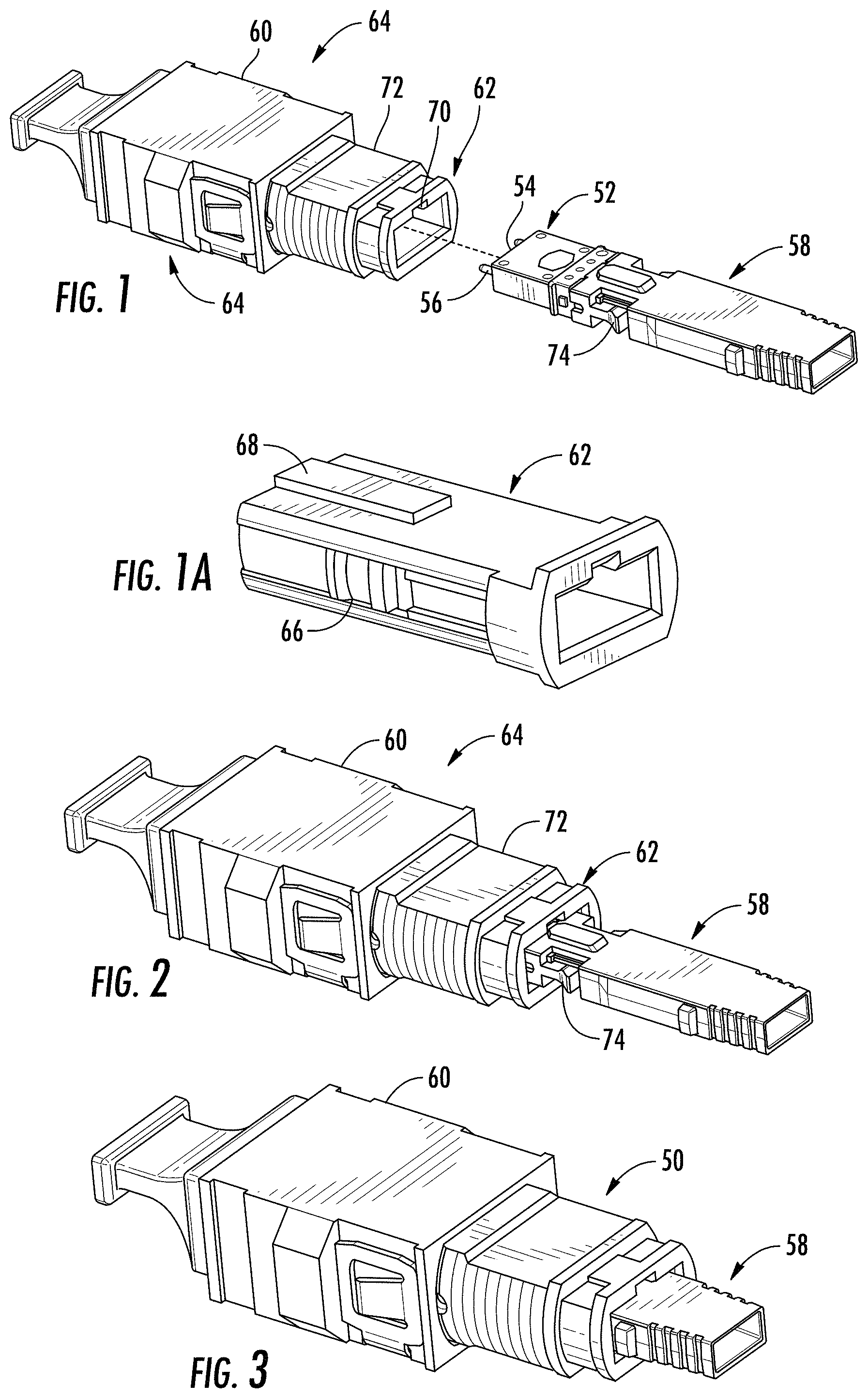 Patent US11774684 — Interconnect system and methods of installing the same — Figure 1