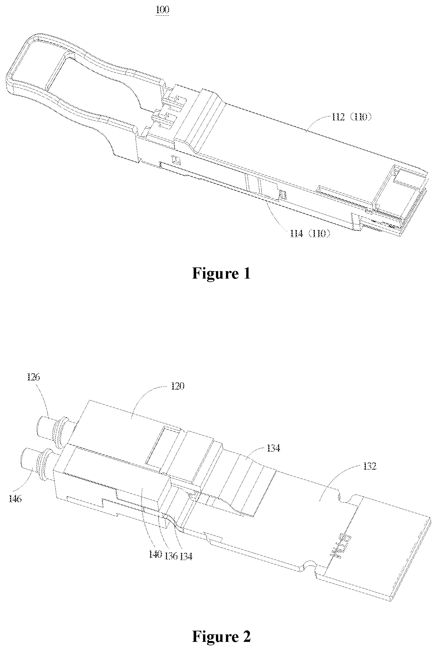 Patent US11774692 Figure 1 – Optical module