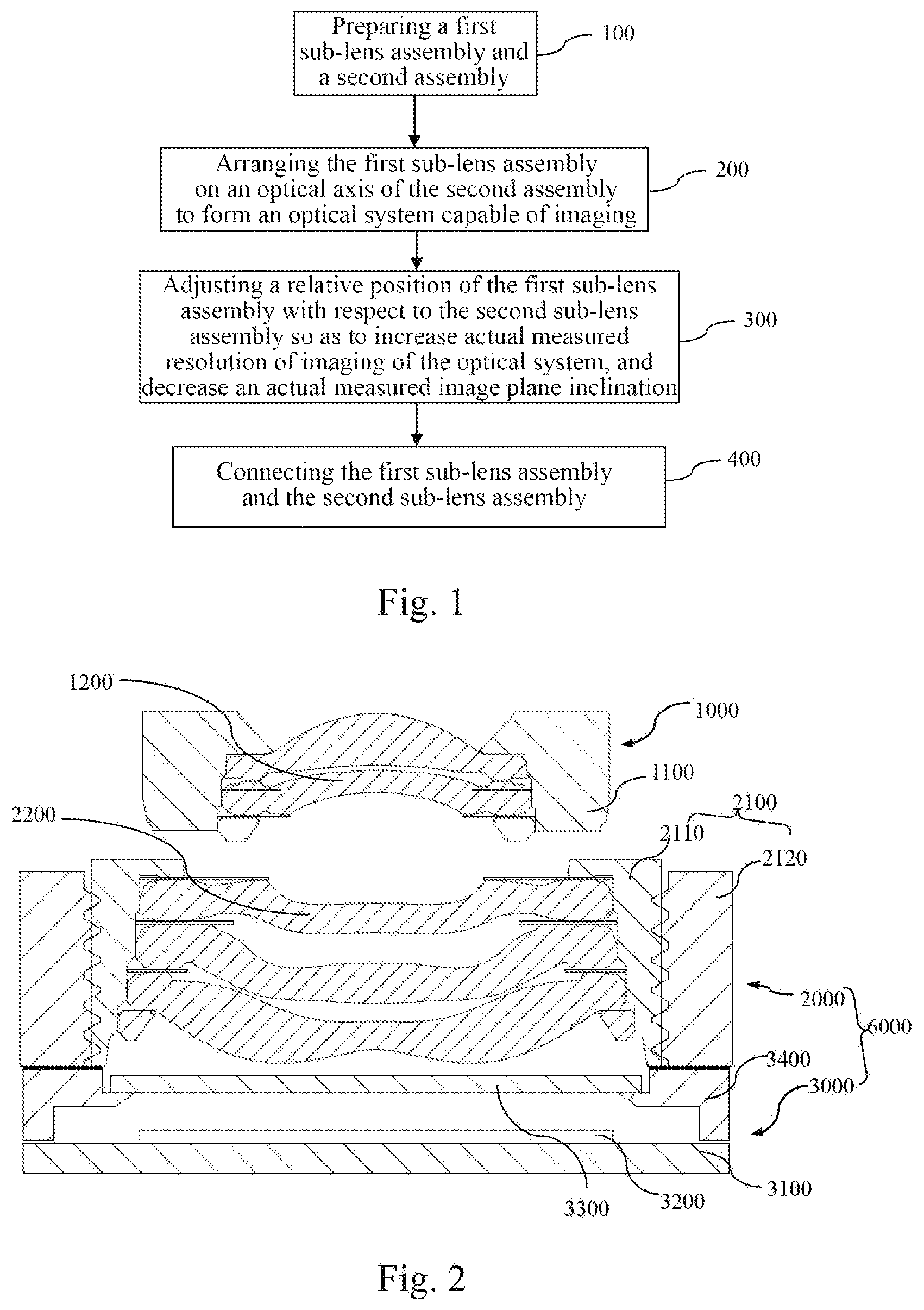 Patent US11774698 — Camera module and method for assembling same — Figure 1