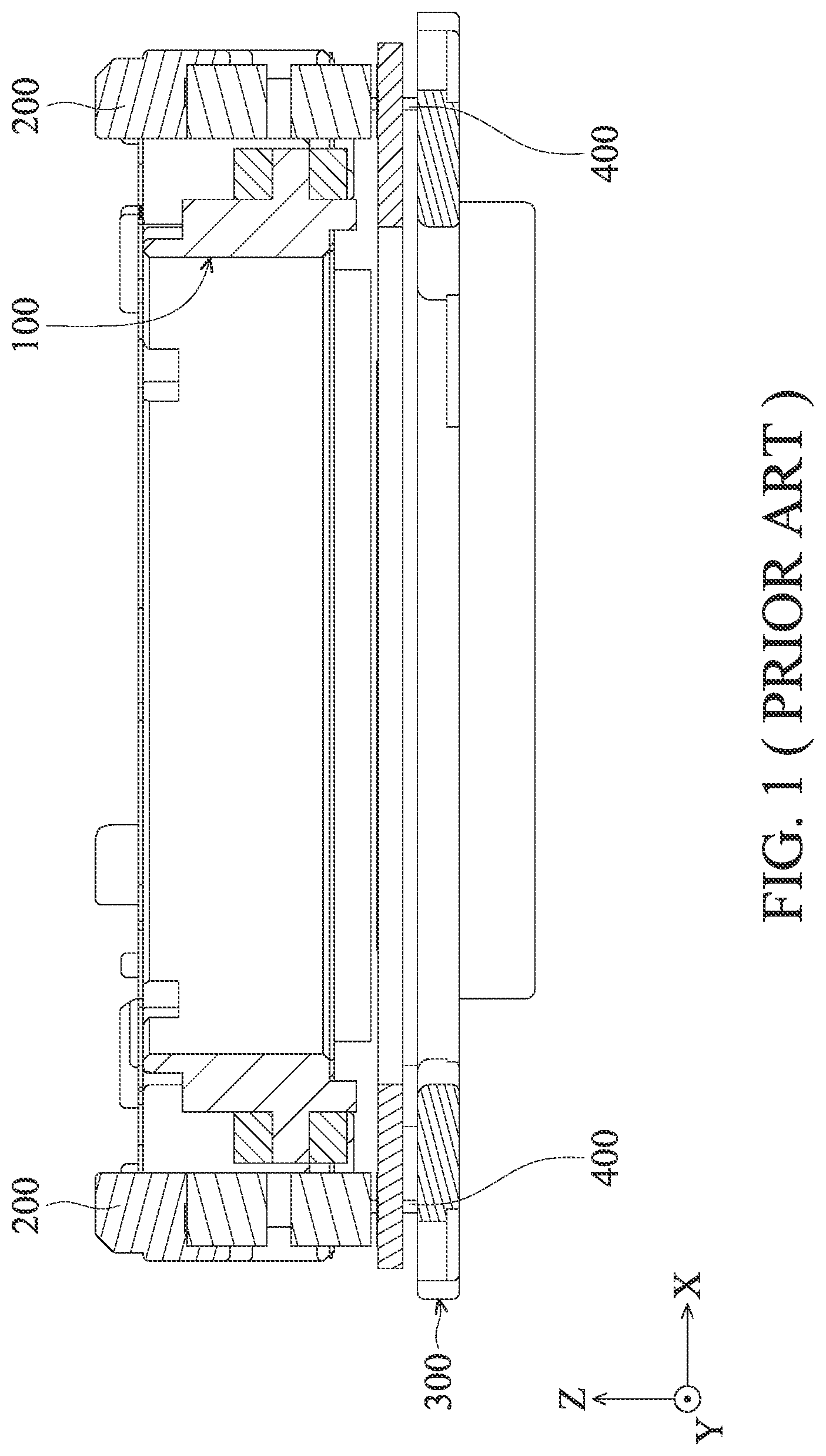 Patent US11774700 — Driving module — Figure 1