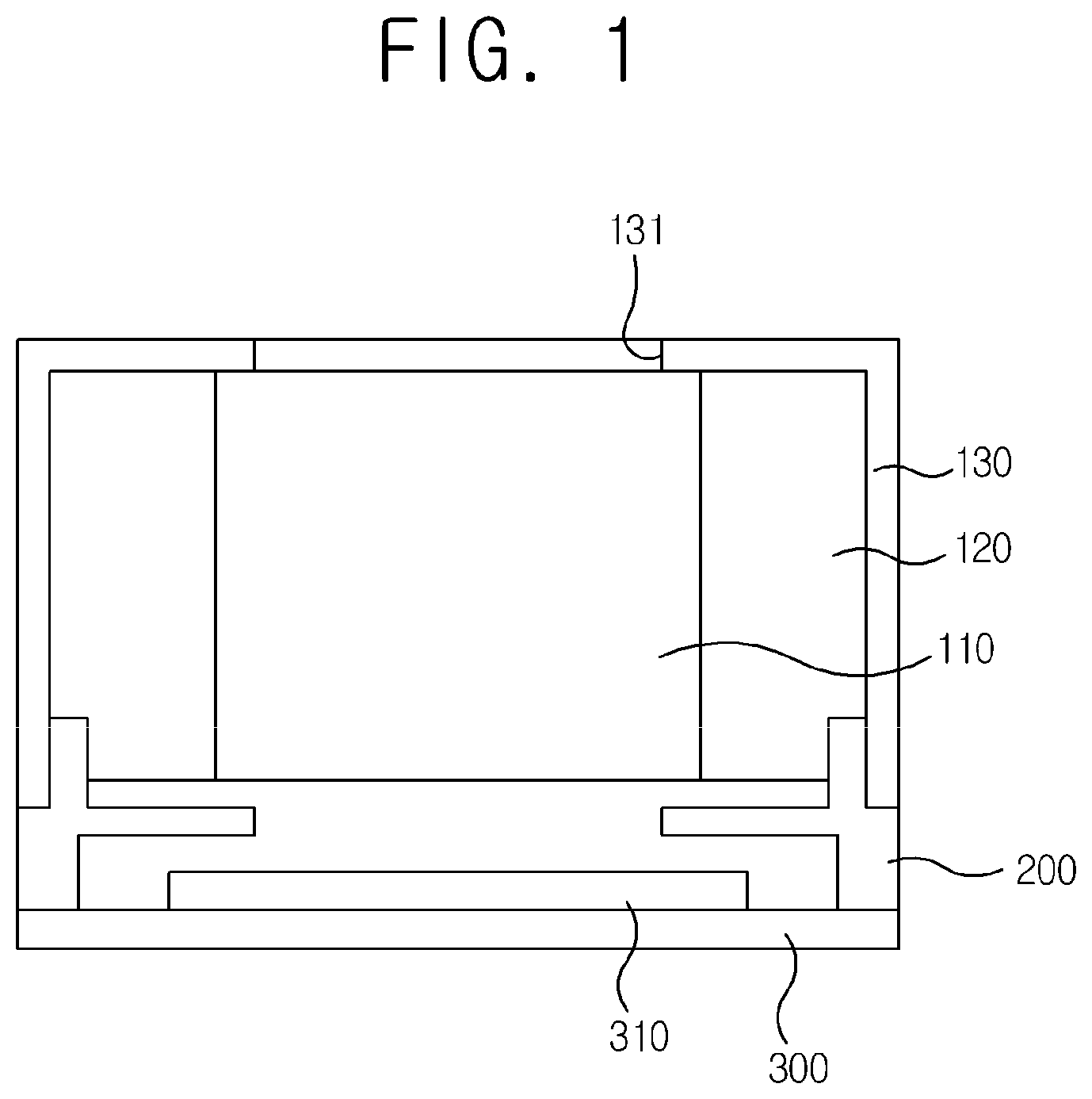 Patent US11774702 — Camera module with foreign objects inhibiting structure — Figure 1