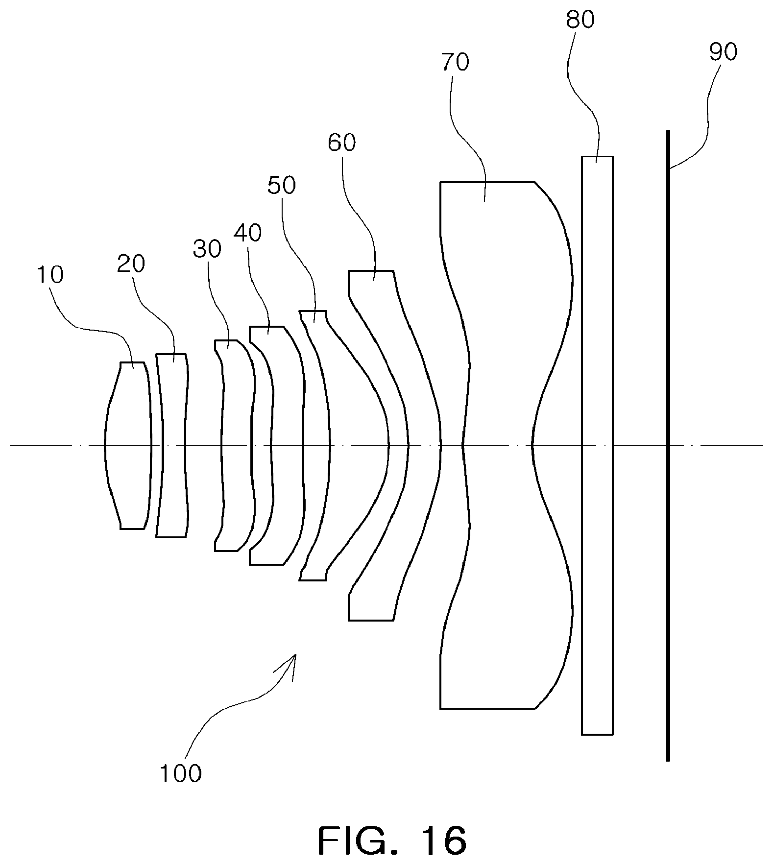 Patent US11774717 Figure 16 – Lens module