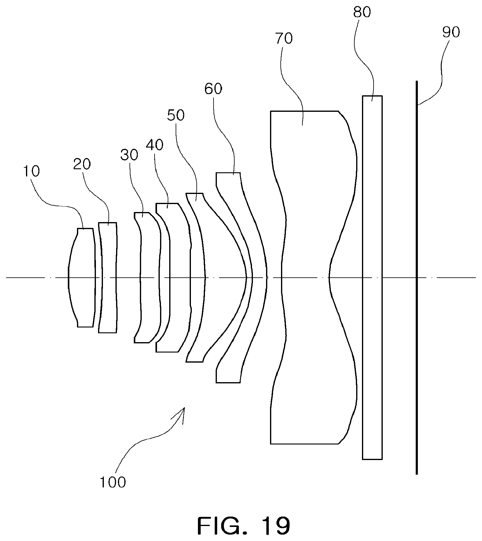 Patent US11774717 Figure 19 – Lens module