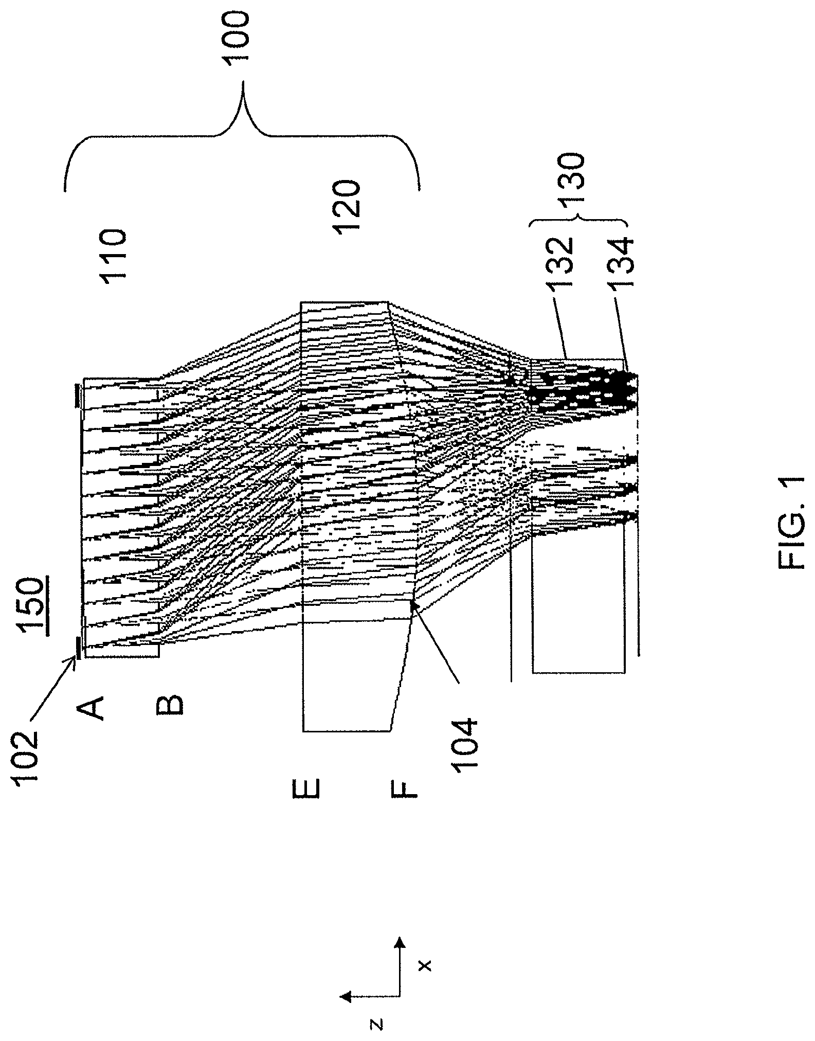 Patent US11774730 — LWIR imaging lens, image capturing system having the same, and associated method — Figure 1