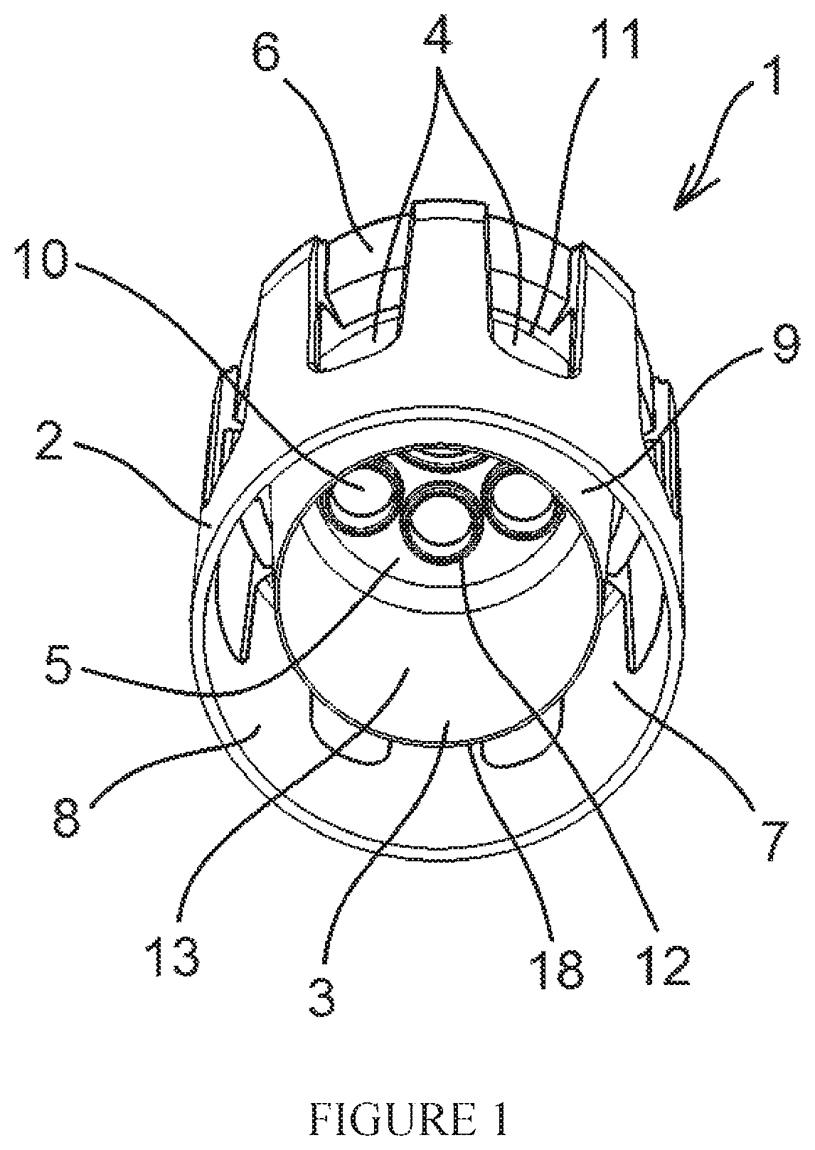 Patent US11774749 — System for protecting an optical system — Figure 1