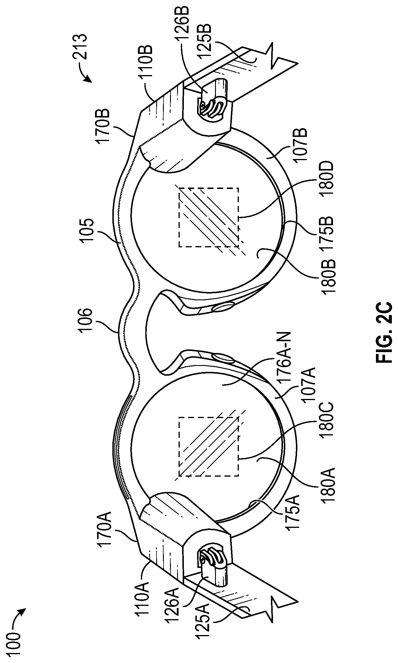 Patent US11774764 Figure 5 – Digital glasses having display vision enhancement