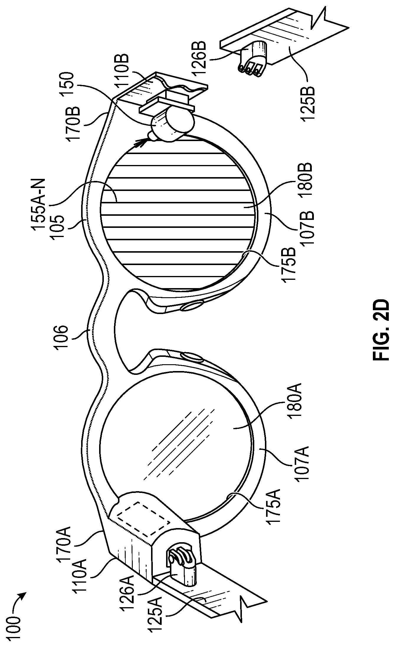 Patent US11774764 Figure 6 – Digital glasses having display vision enhancement