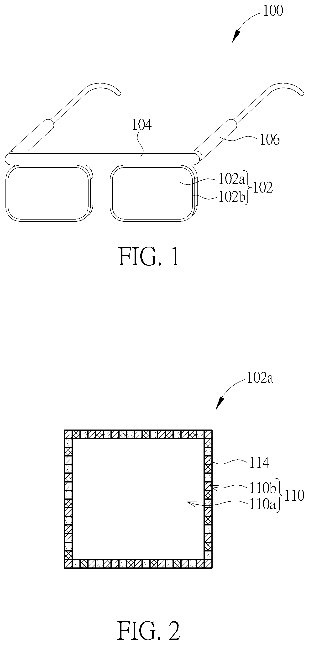 Patent US11774766 — Micro LED layout for augmented reality and mixed reality and method of manufacturing the same — Figure 1