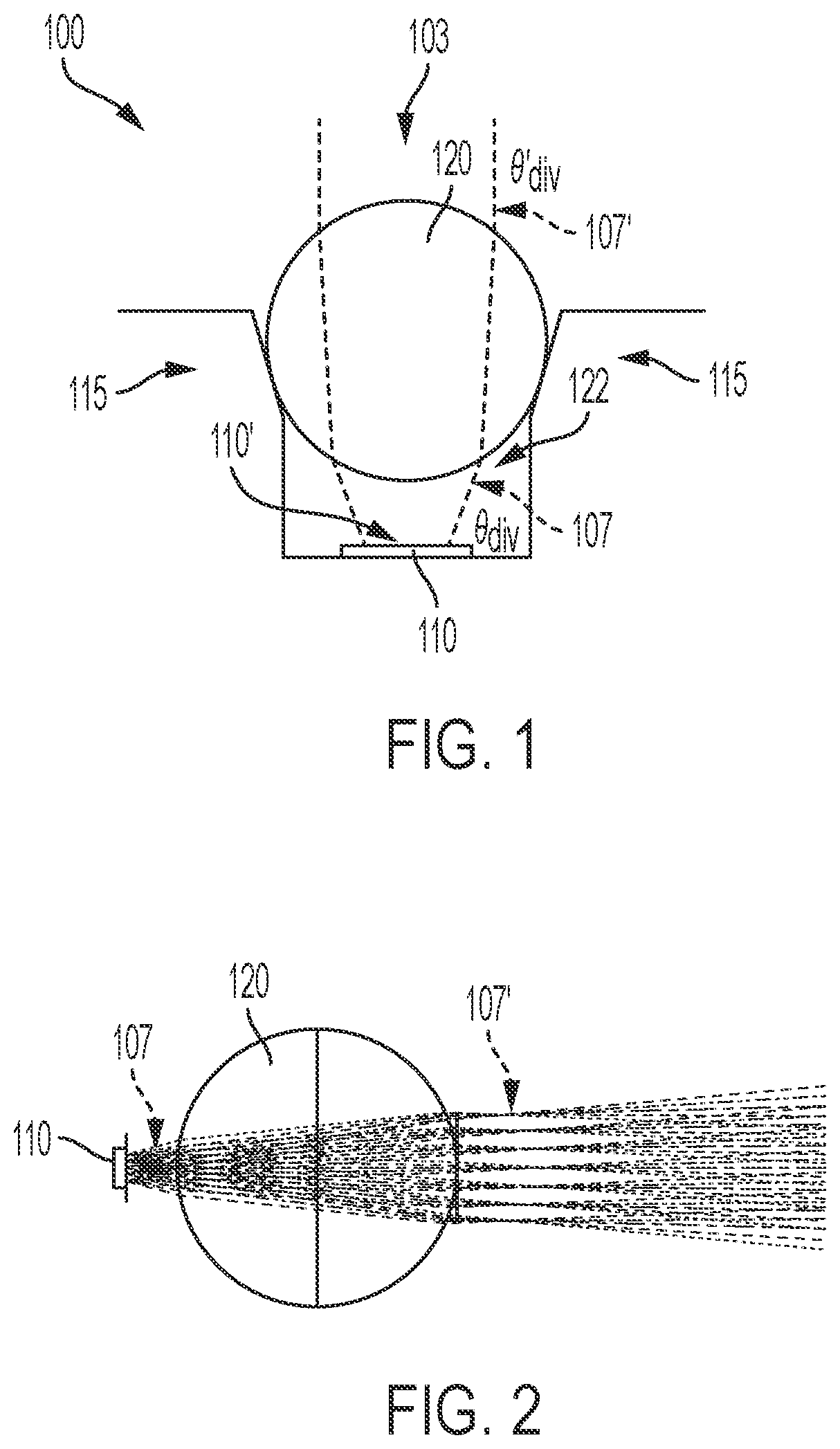 Patent US11774774 — Structure for collimating a light source — Figure 1