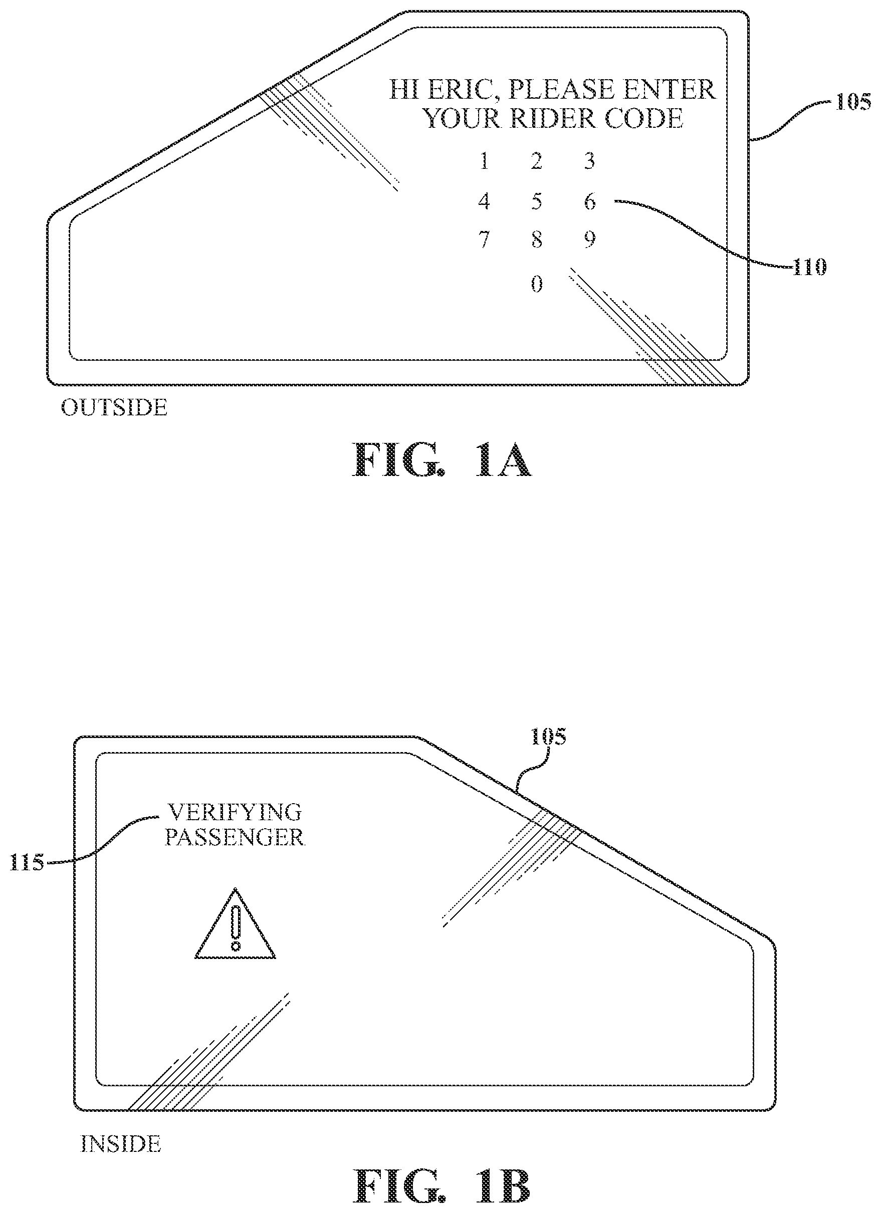 Patent US11774787 — Dual-sided transparent display panel — Figure 1