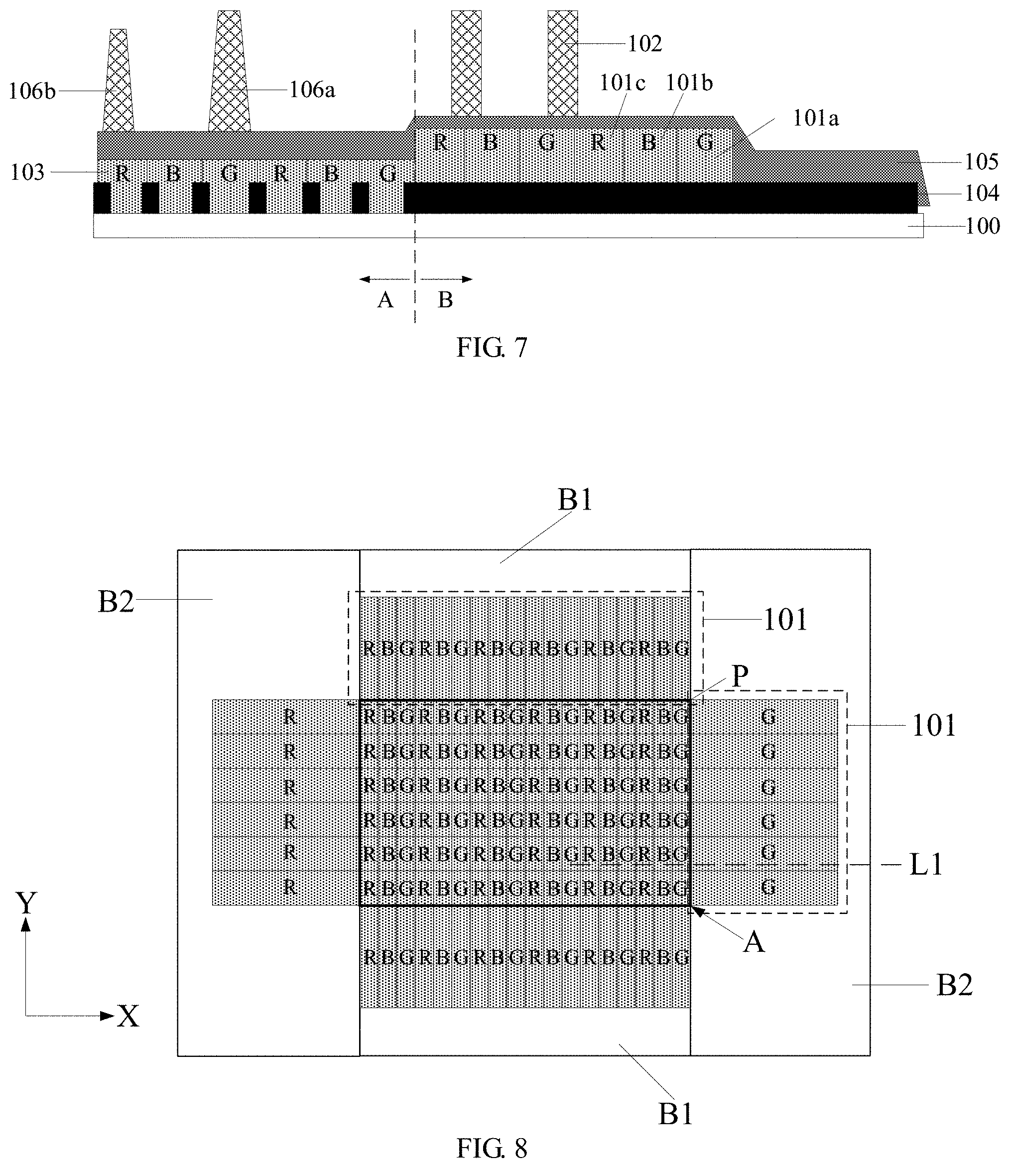 Patent US11774789 Figure 5 – Display panel and display device